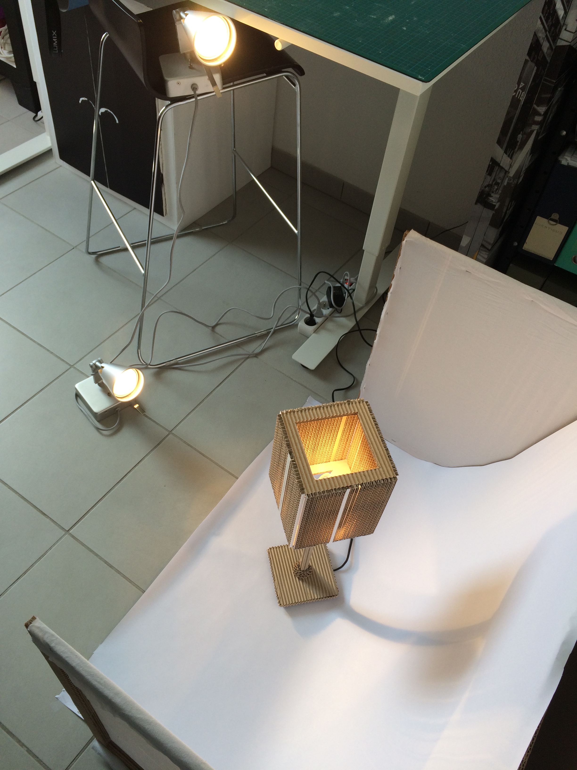 Fabriquer son studio photo LPB Carton