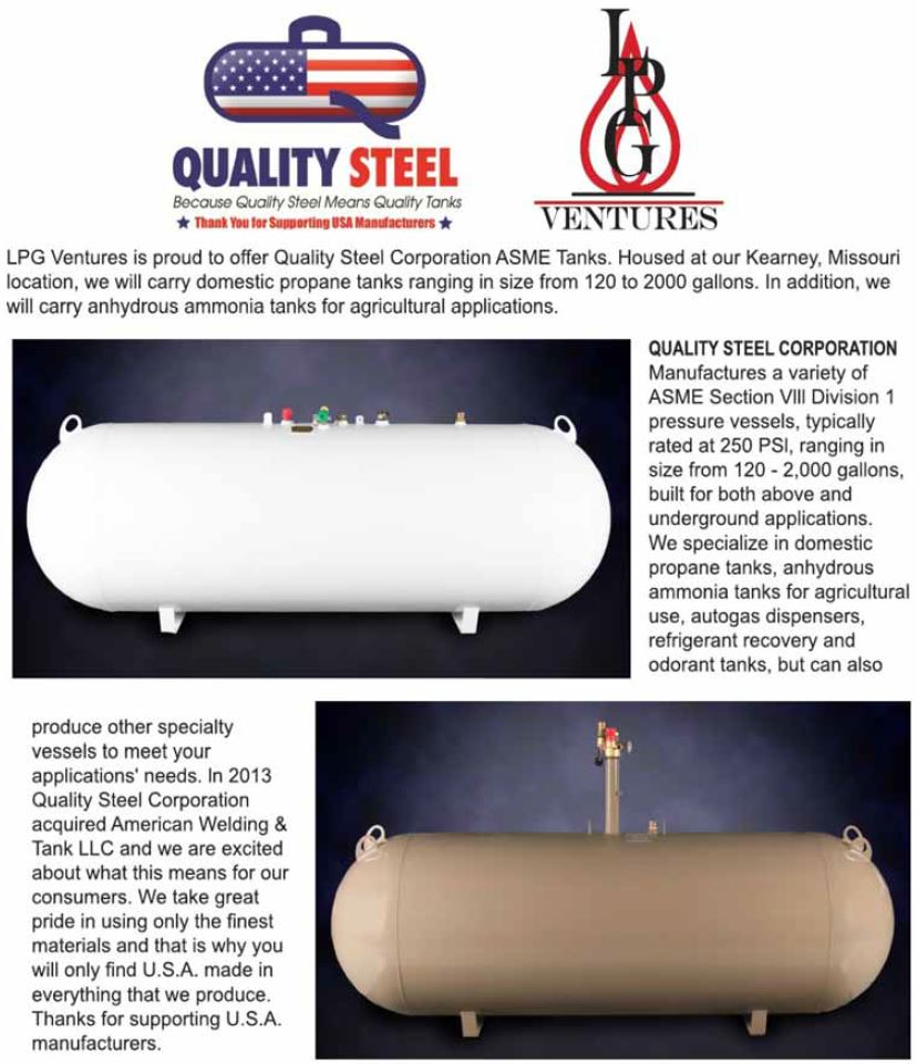 15 Quality Steel Corporation LPG Ventures