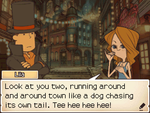 Every Puzzle Has An Answer in Professor Layton and Pandora's Diabolical