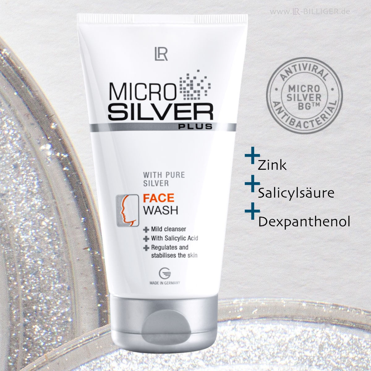 LR MicroSilverBG™ Gesichtsreinigung Face Wash mit Silber & Zink