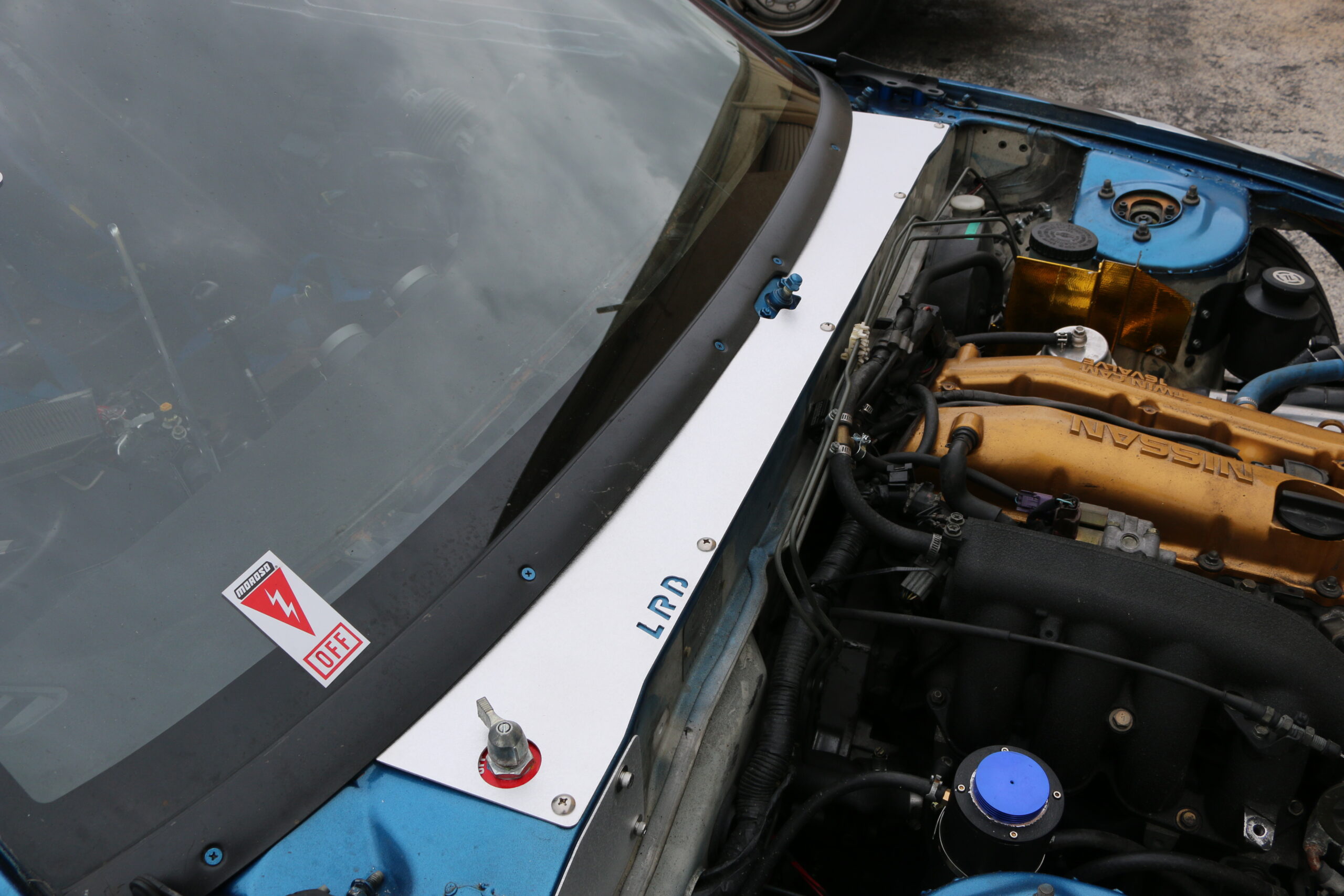 S13 Aluminum Cowl Cover LRB Speed