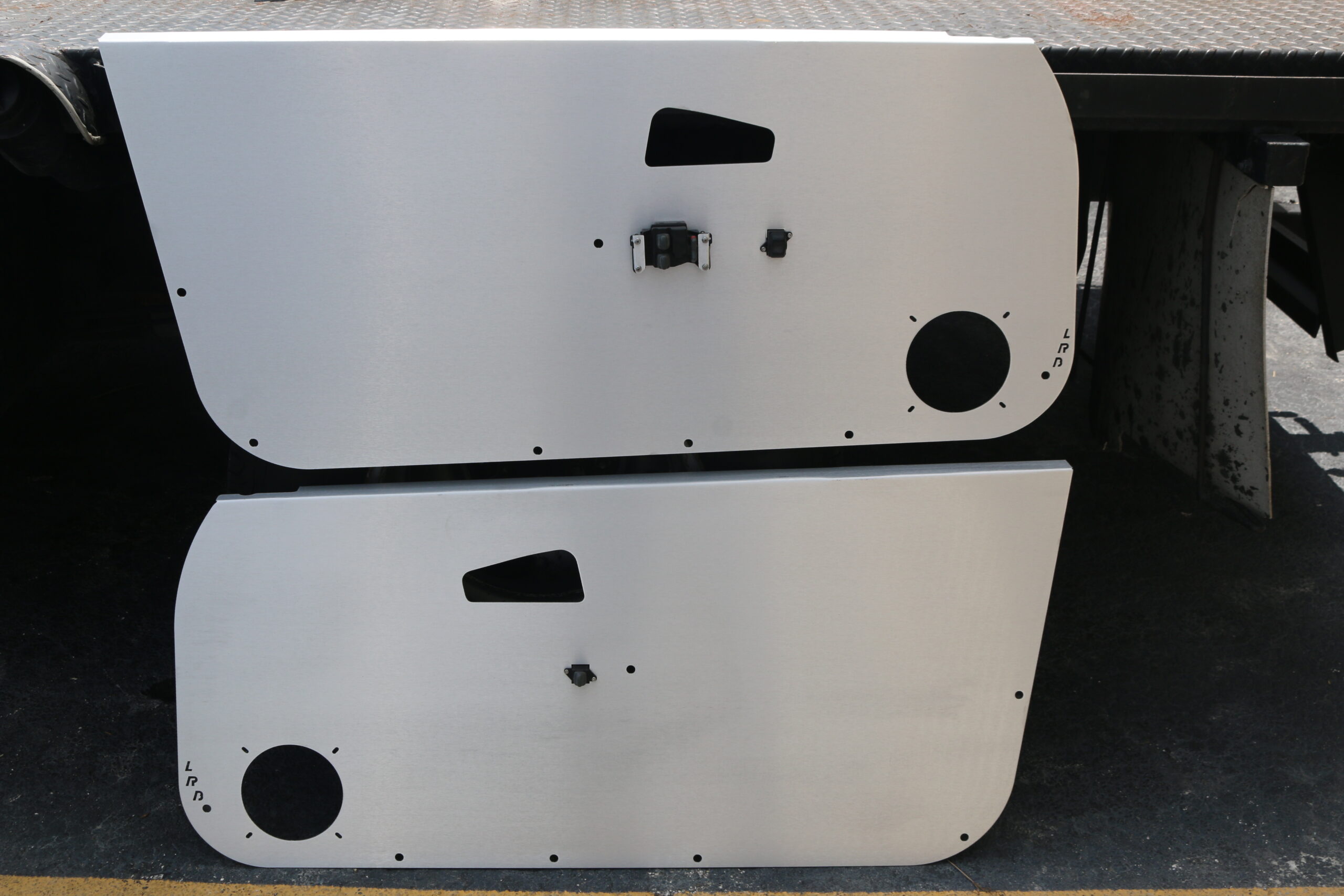 9295 Civic Aluminum Door Panels LRB Speed