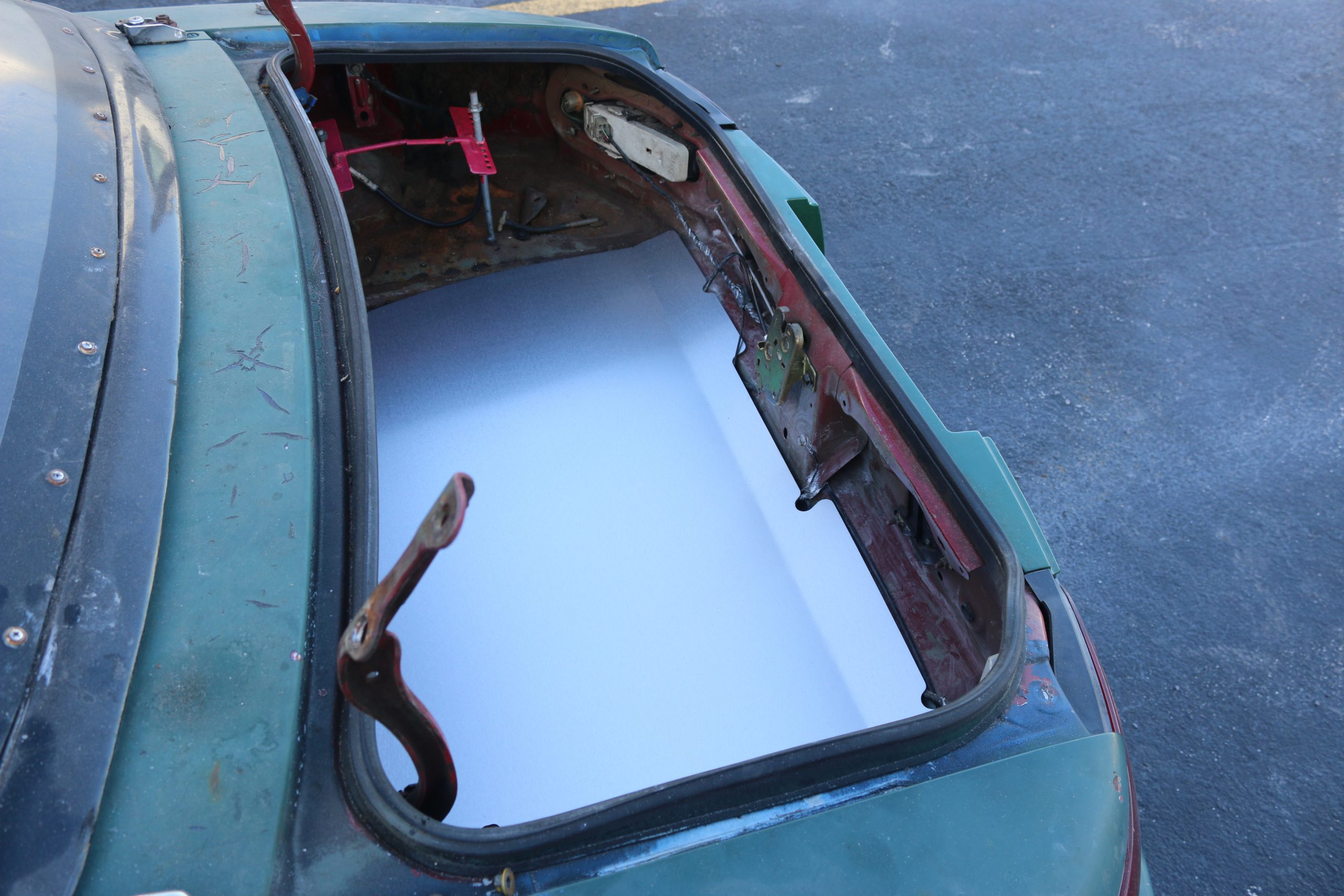 NA Miata Aluminum Trunk Cover LRB Speed