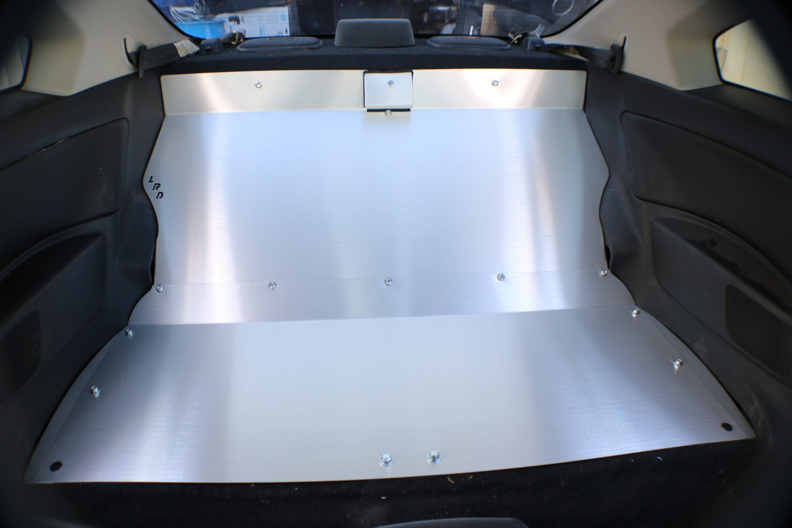 G35 Coupe Aluminum Rear Seat Delete LRB Speed