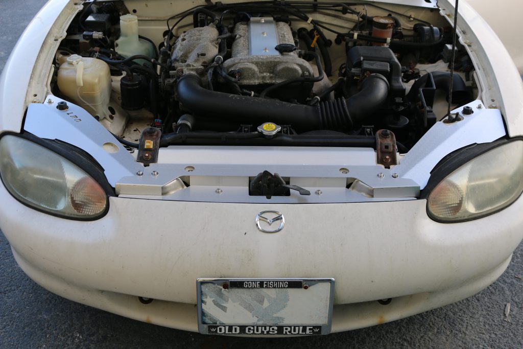 NB Miata Aluminum Radiator Panel LRB Speed