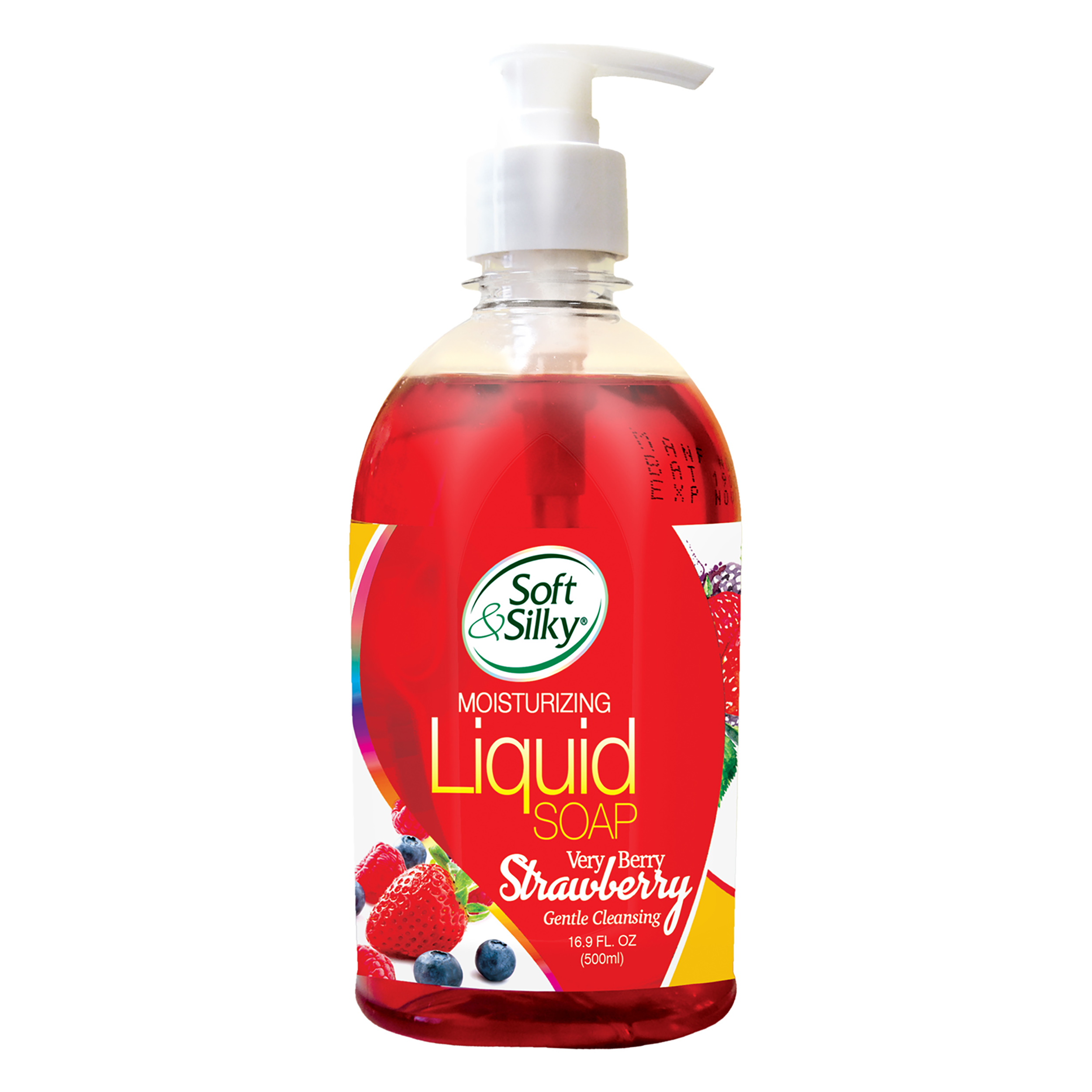 Soft and Silky Liquid Soap Very Berry Strawberry Langston Roach Industries Limited