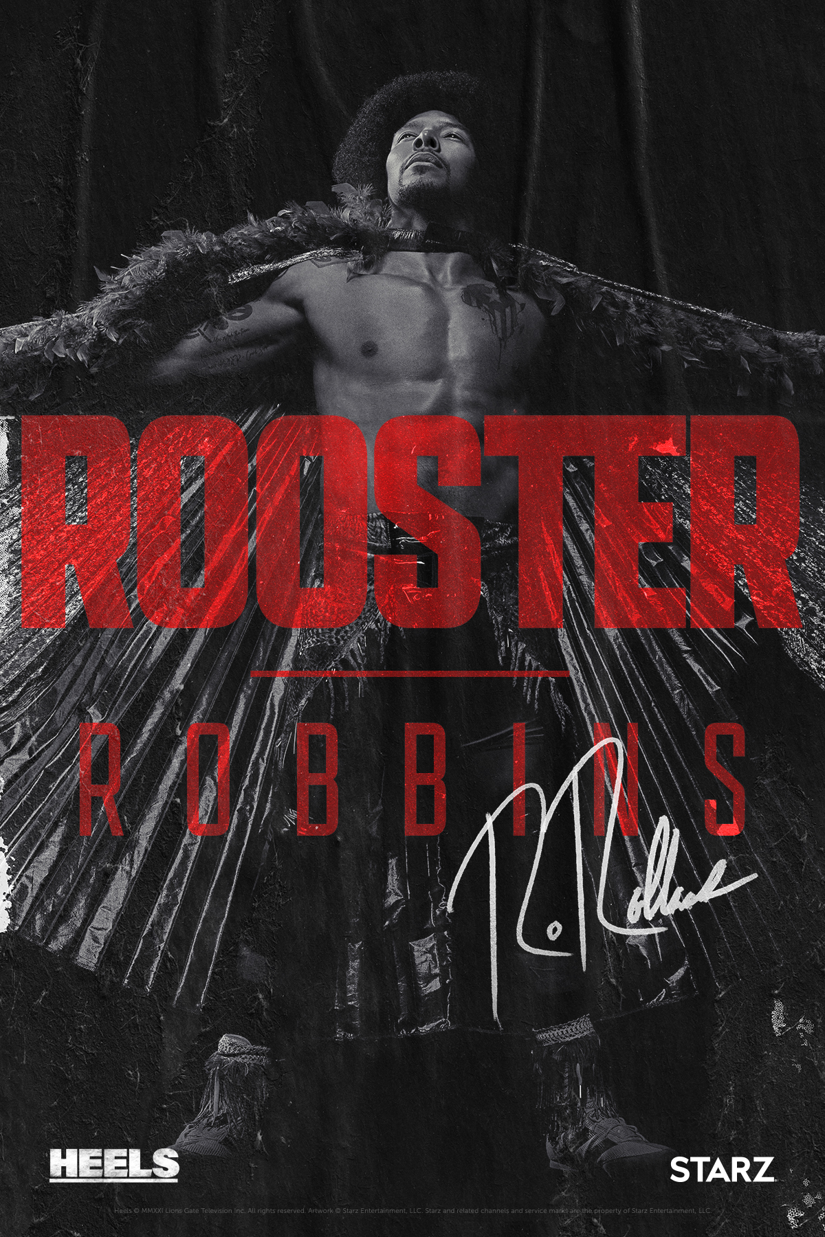 SDCC 2021 Starz Releases A Look at Wrestling Drama Heels Along With