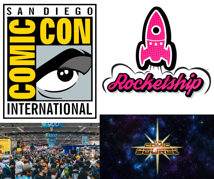 Rocketship Entertainment at SDCC 2022 The Comic Source Podcast LRM