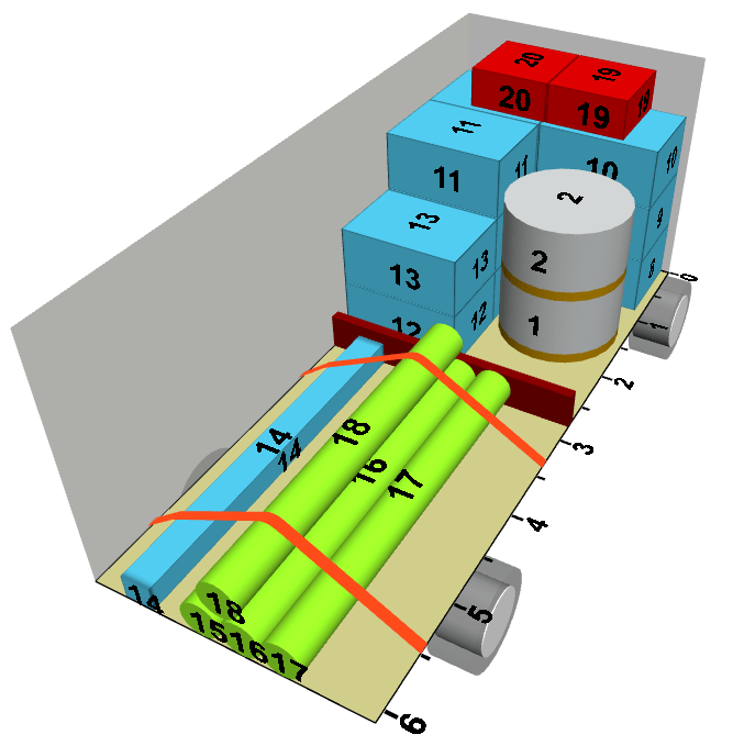 Lro24 3d Laderaumplanung Lkw Ladeplan Erstellen