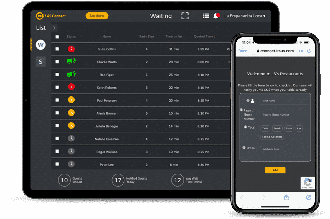Remote CheckIn LRS Paging Canada