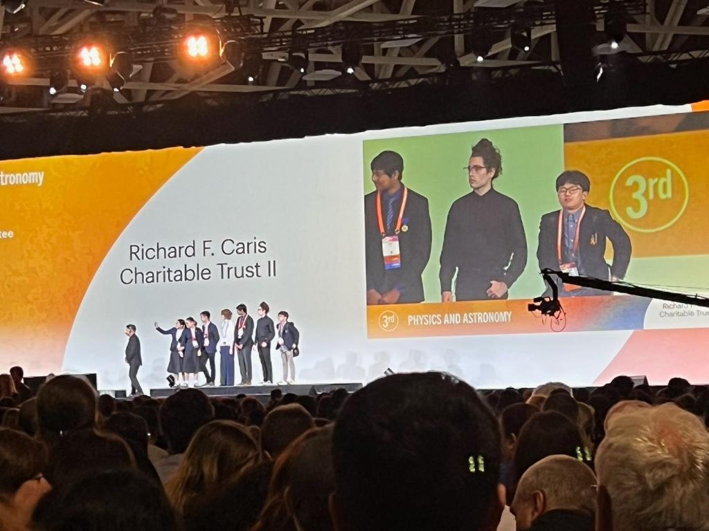 LRSEF Student Wins in Physics and Astronomy at ISEF 2023 Louisville