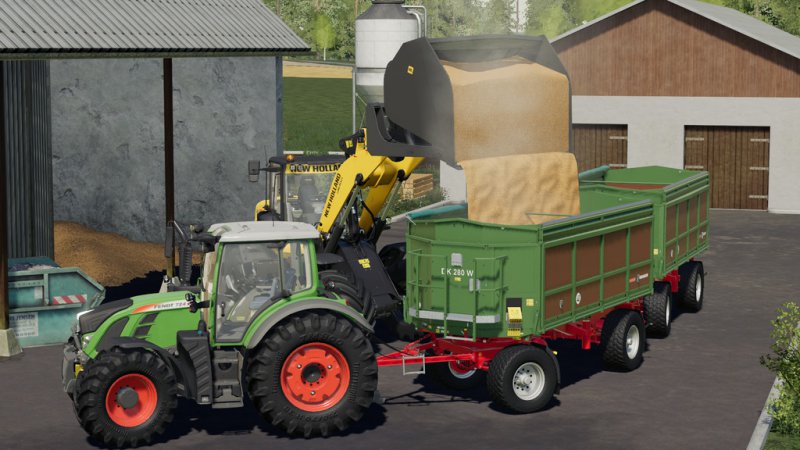 Hochkippschaufel FS19 Mod Mod for Landwirtschafts Simulator 19 LS