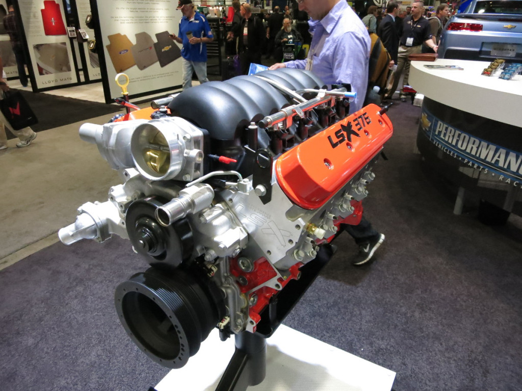 SEMA 2013 Chevy LS Crate Engines in the Flesh