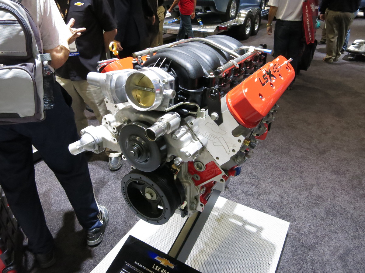 SEMA 2013 Chevy LS Crate Engines in the Flesh
