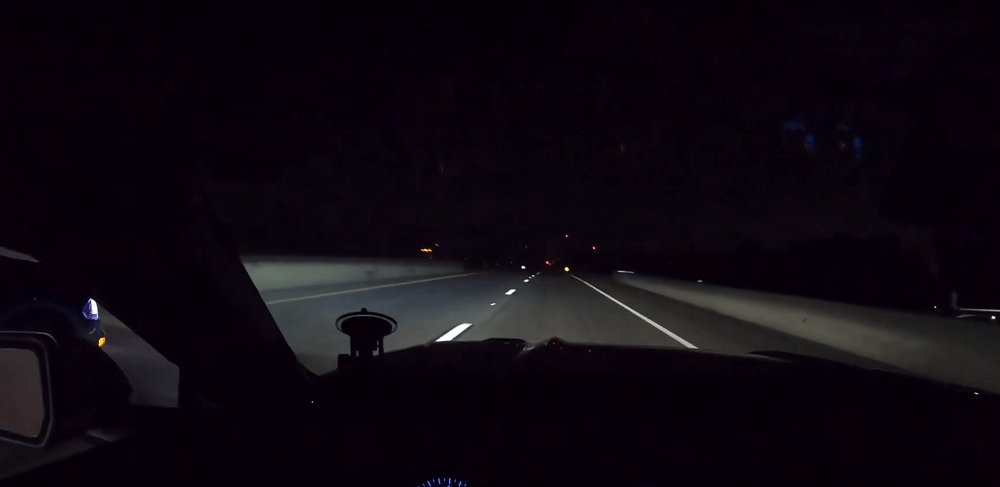 Corvette and Camaro Street Race