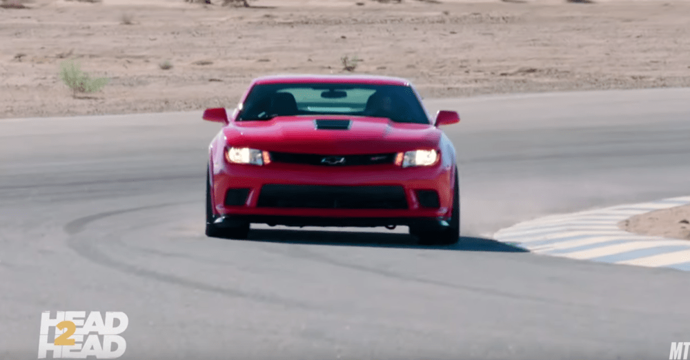 camaro v. mustang