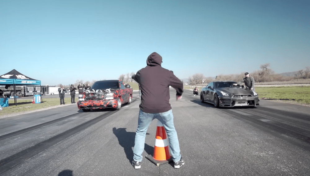 Battle of Texas 'Street' Cars 1,500 HP Silverado vs. 2,000 HP GTR