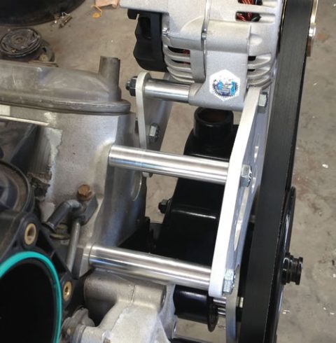 LS Truck SUV Alternator Relocation Bracket Item Number LS-0203 | LS