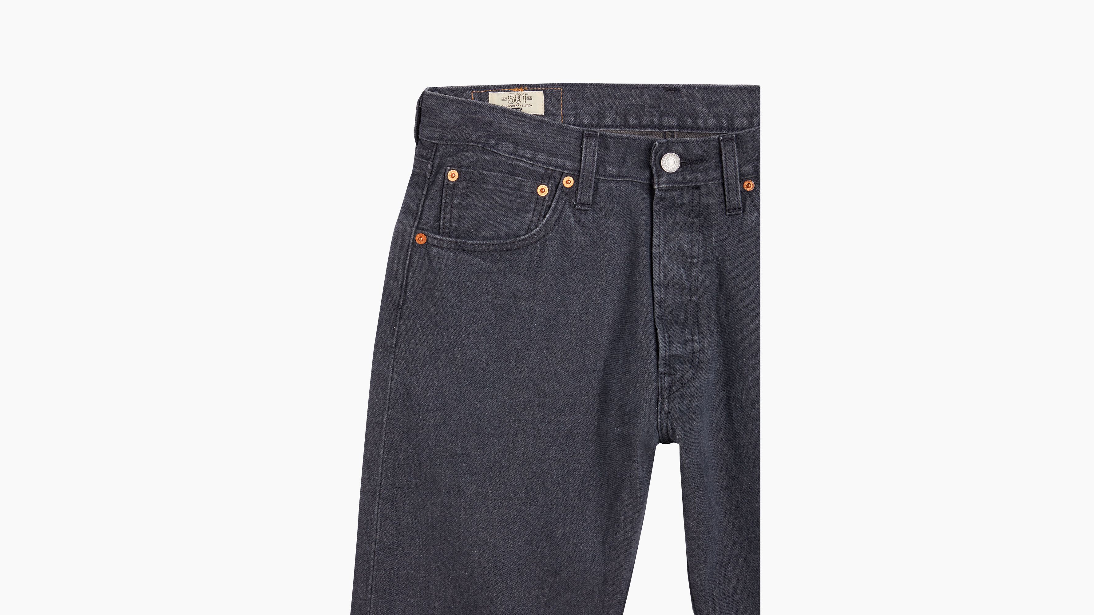 501® Original Selvedge Jeans - Black | Levi's® RO