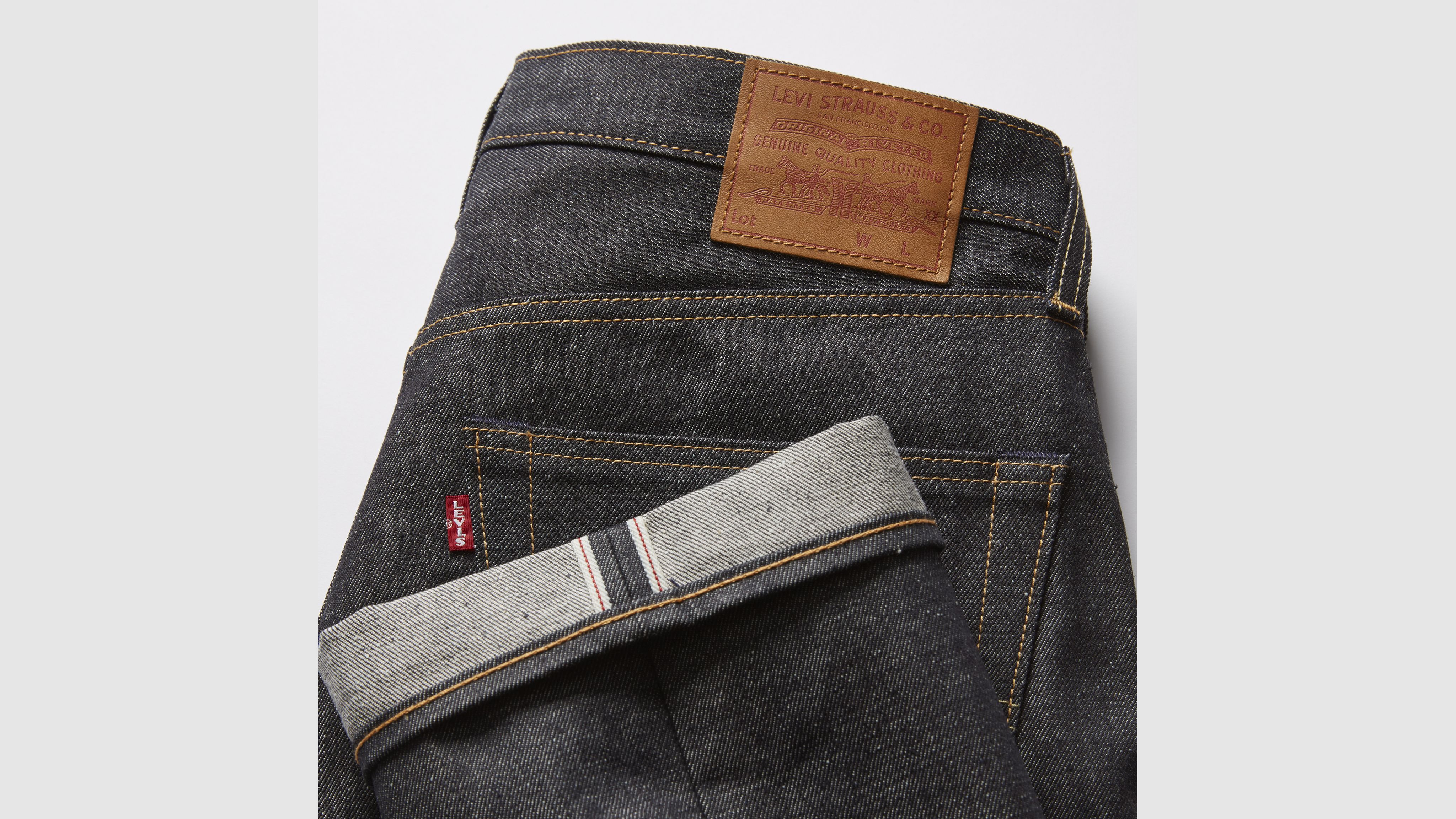 Levi's® 501® Original Shrink-to-fit™ Selvedge Jeans - Blue | Levi's® SE