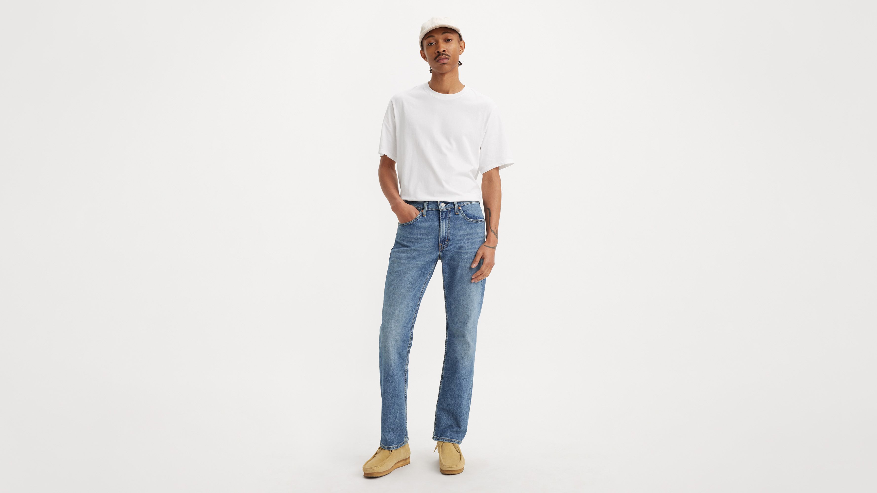 514™ Straight Fit Levi’s® Flex Men's Jeans Medium Wash Levi's® CA