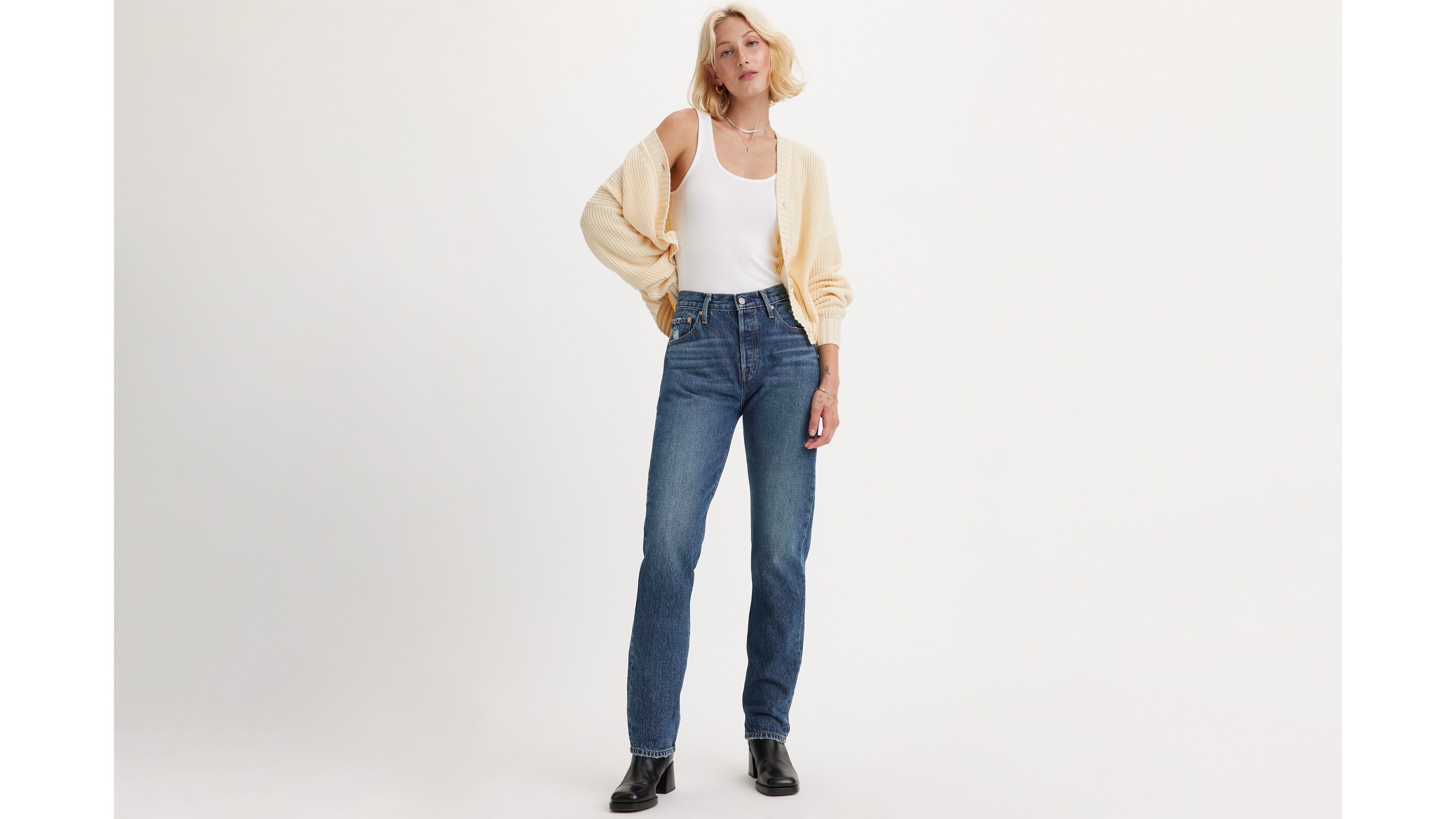 501® Original Jeans Blauw Levi's® BE