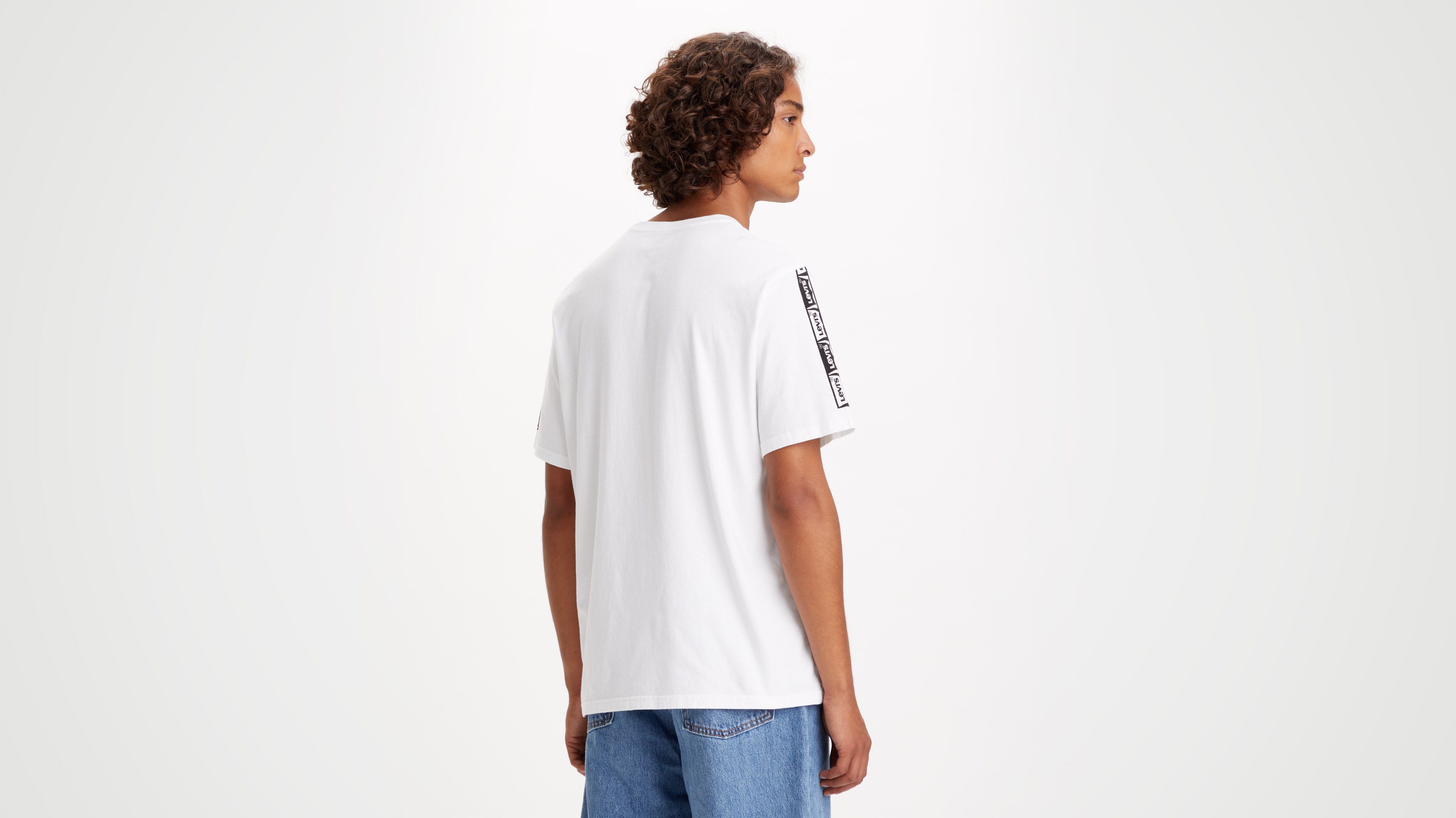 Relaxed Fit Short Sleeve Graphic Tee White Levi's® GI