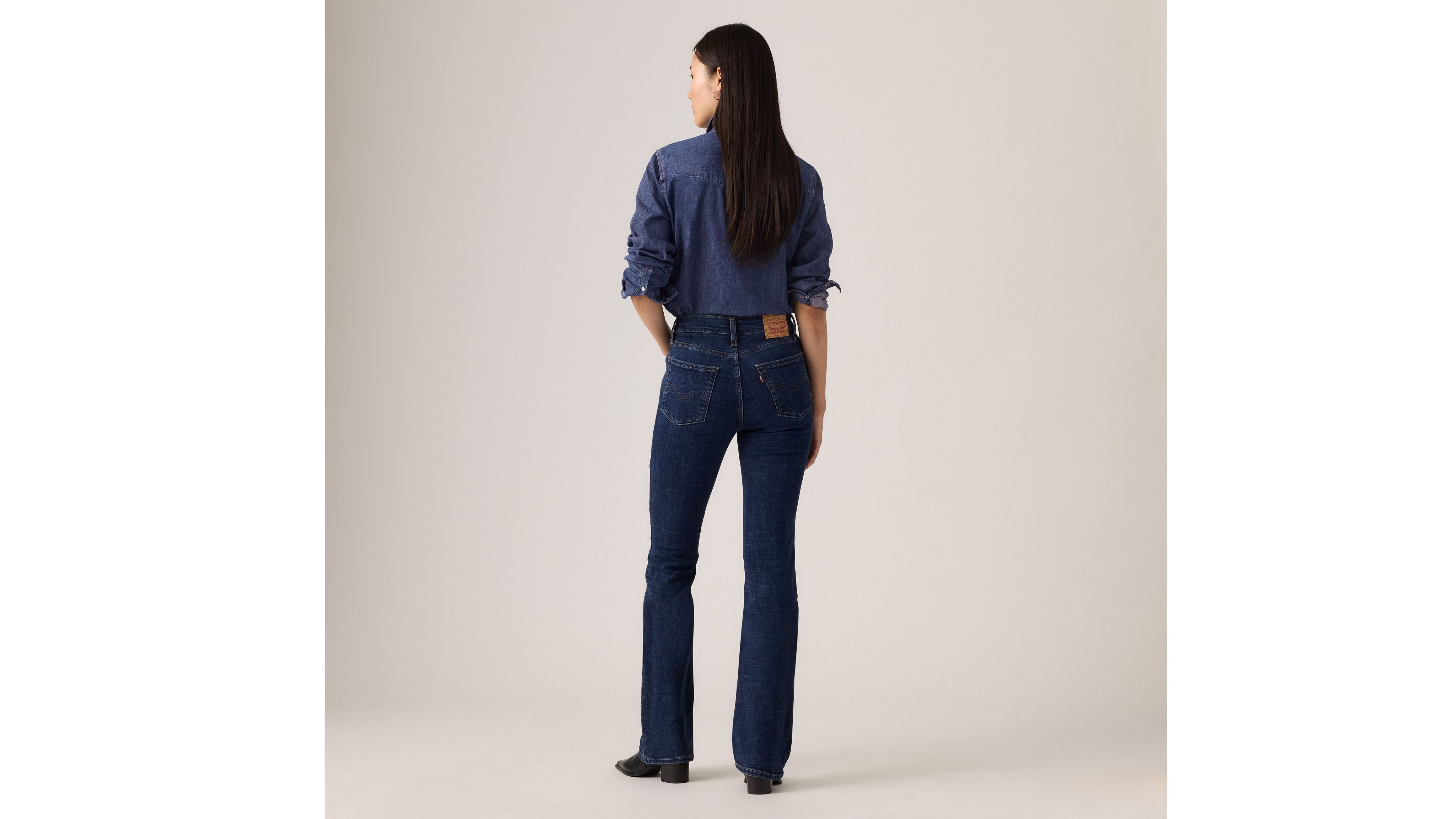 725™ High Rise Bootcut Jeans Blue Levi's® GB