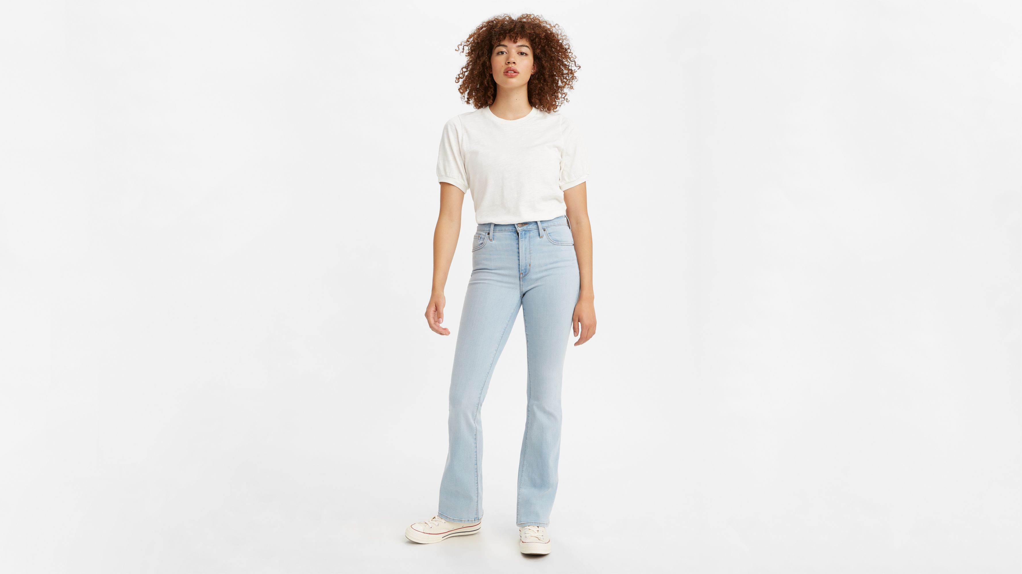 725 High Rise Bootcut Women's Jeans Light Wash Levi's® CA