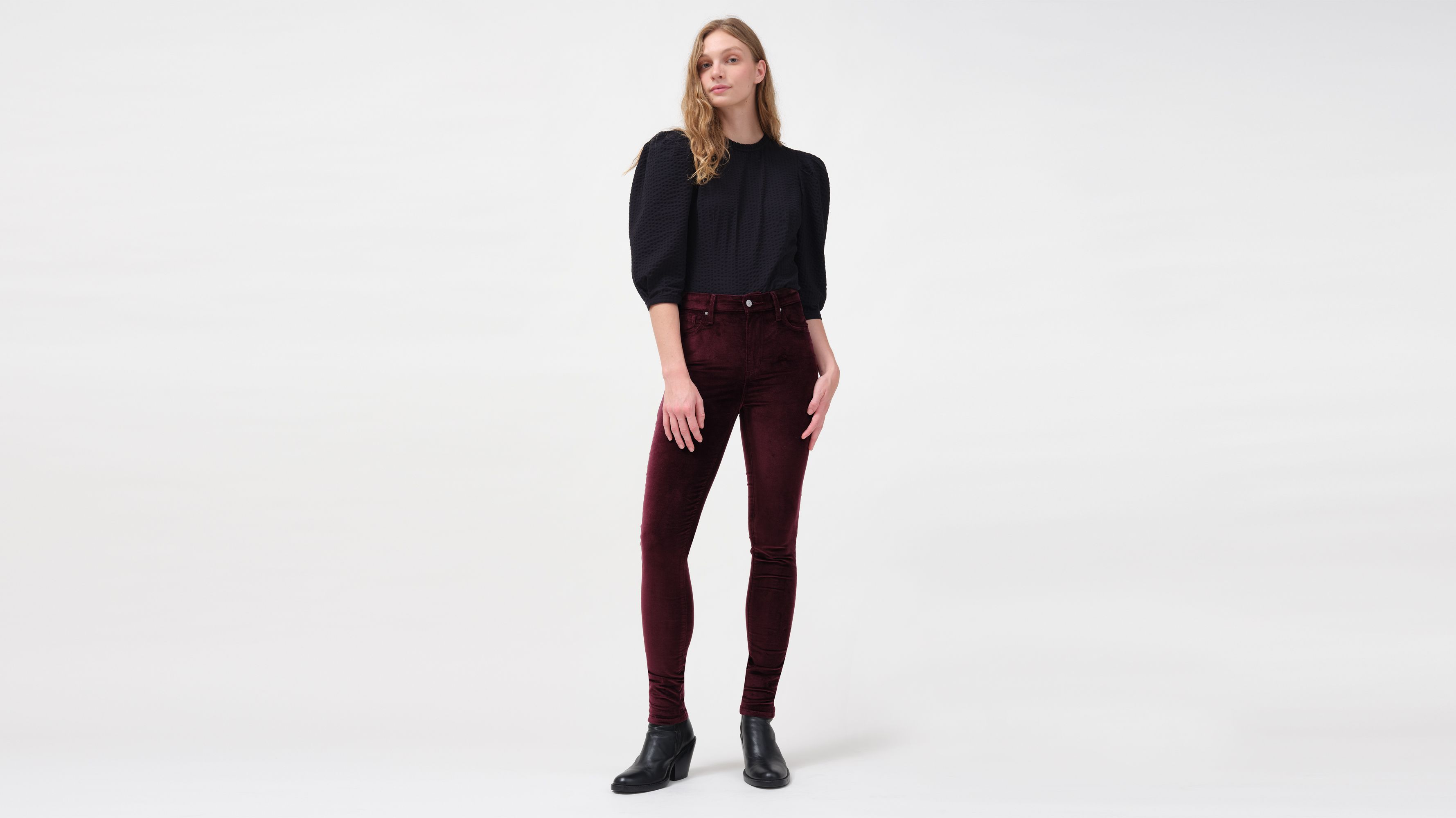 Velvet 721 High Rise Skinny Women's Jeans Red Levi's® CA