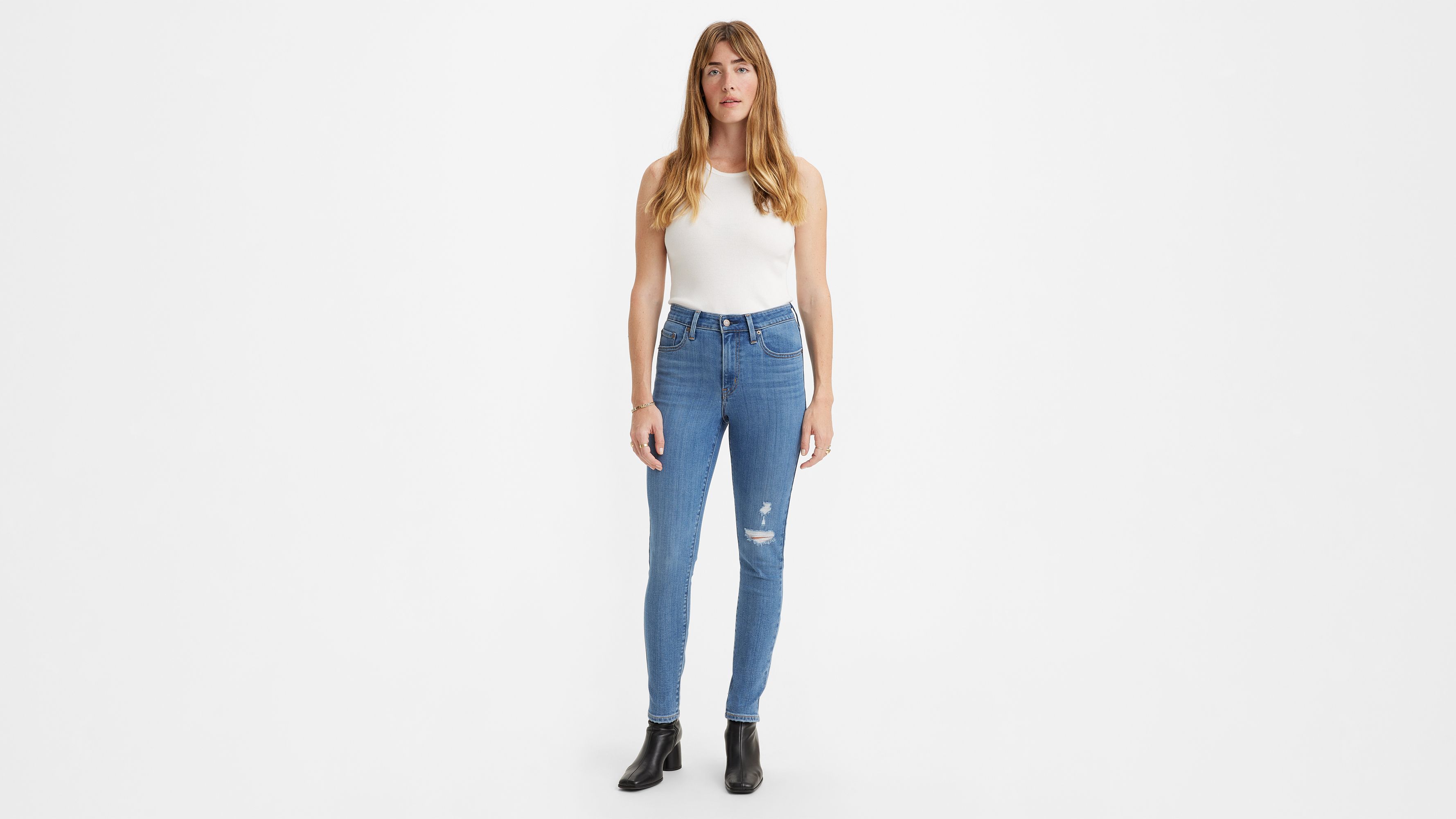 721 High Rise Skinny Women's Jeans Medium Wash Levi's® CA