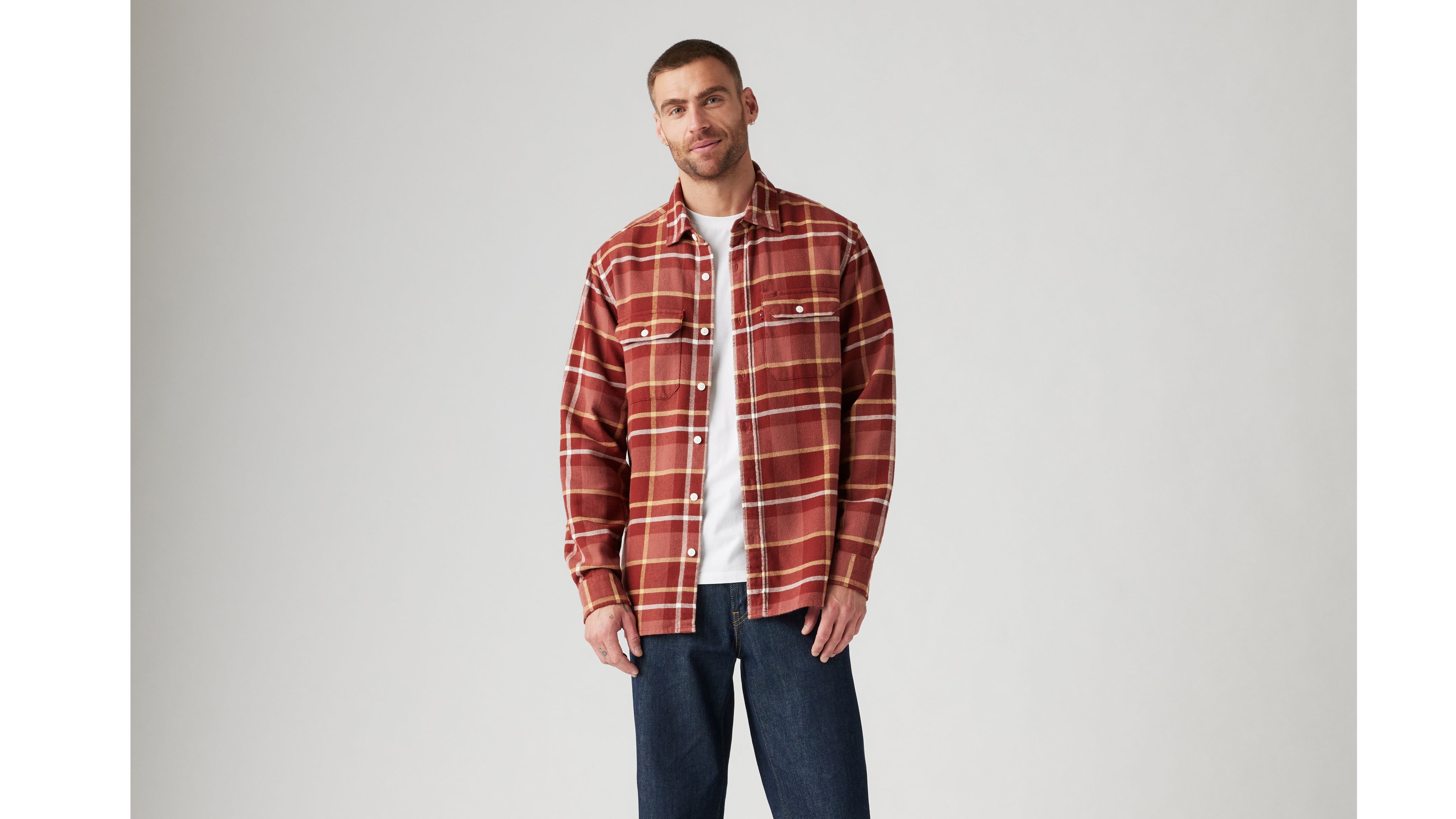 Surchemise Jackson Worker Rouge Levi's® FR