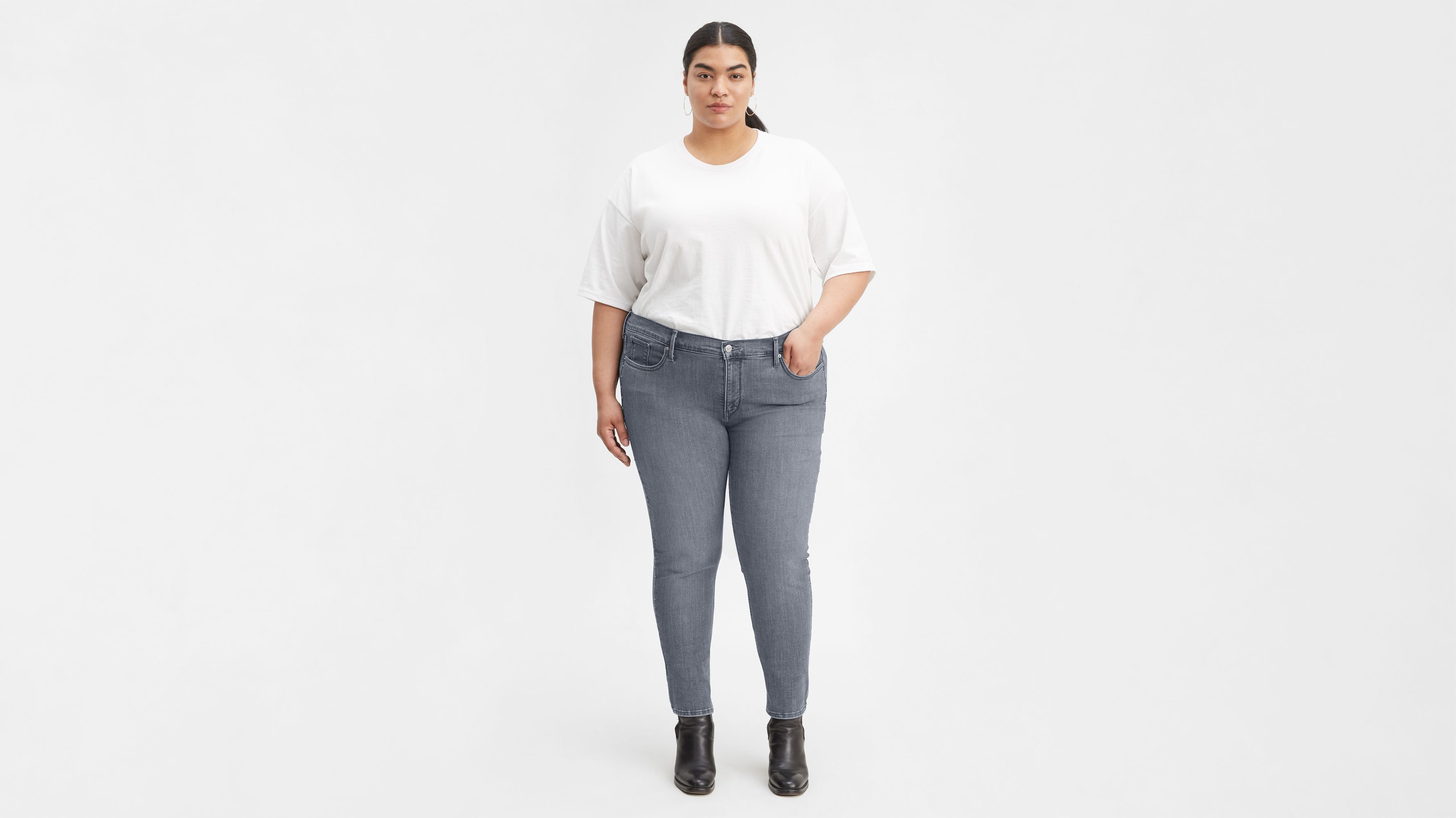 311 Shaping Skinny Women's Jeans (plus Size) Grey Levi's® CA