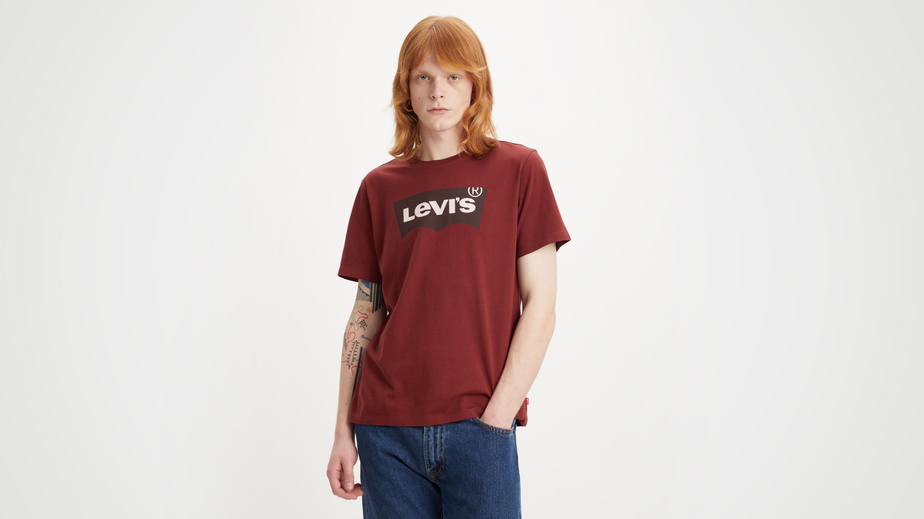 Levi's® Logo Graphic Tshirt Red Levi's® US