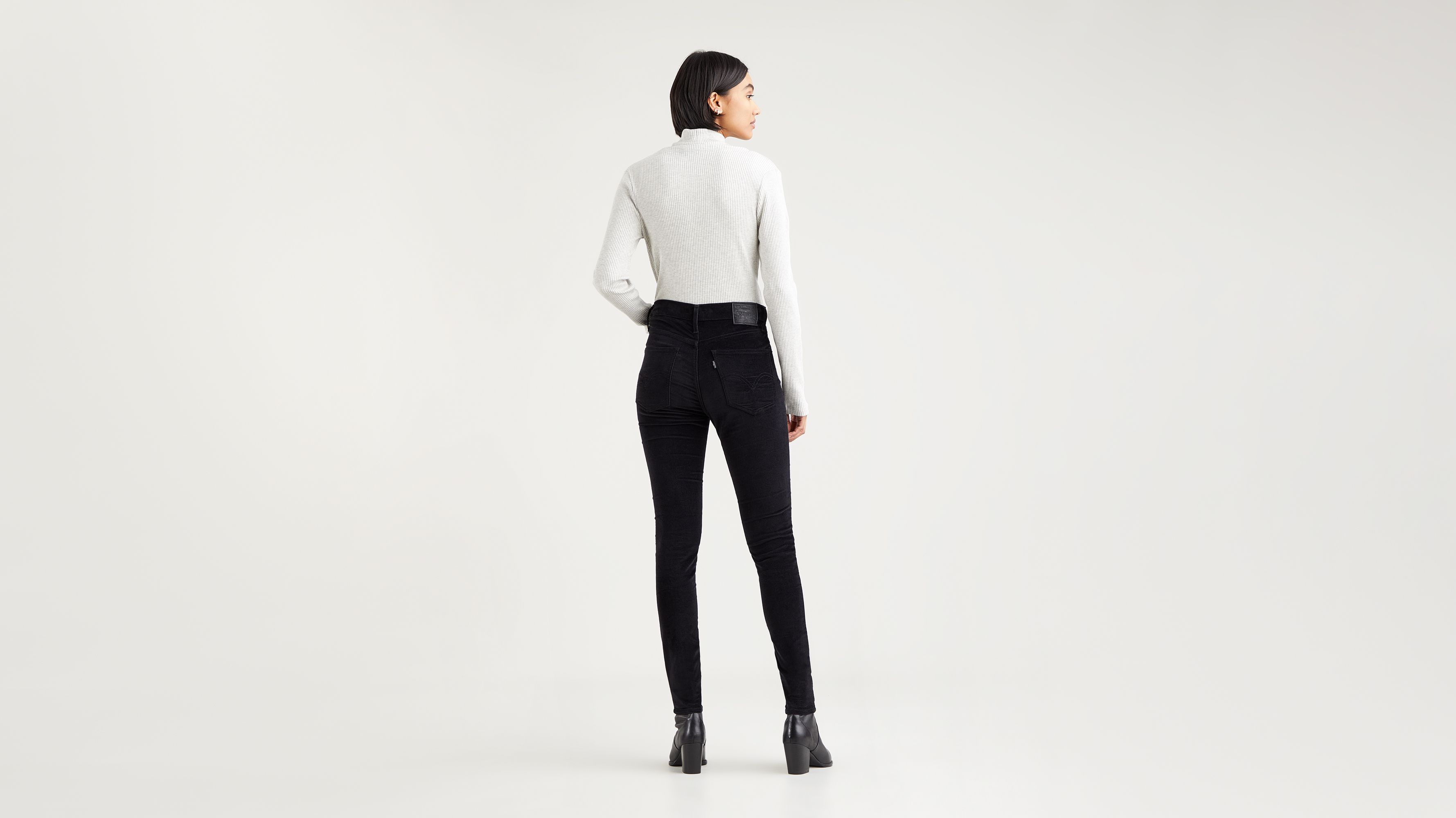 Mile High Super Skinny Jeans Black Levi's® DE