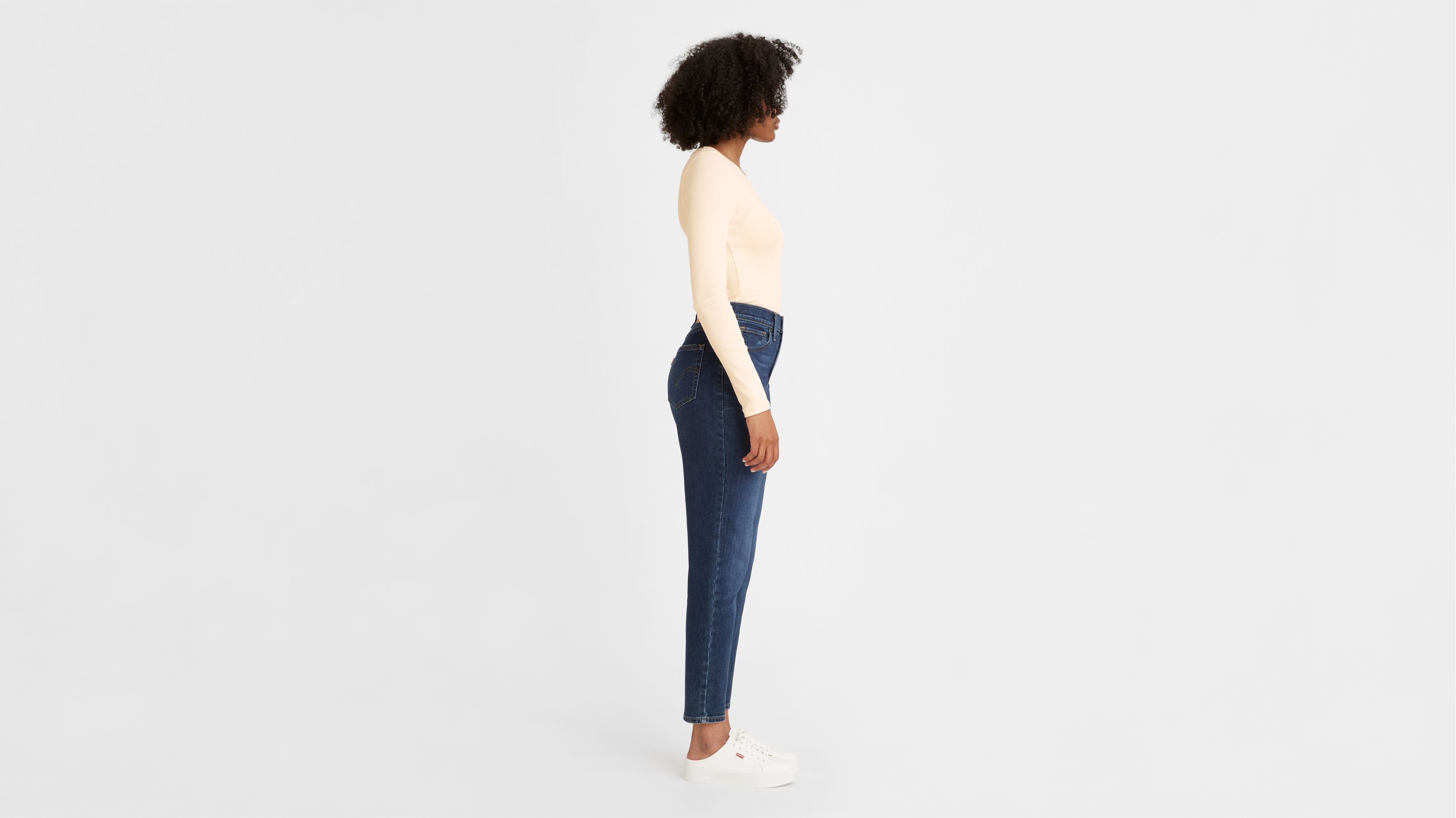 High Waisted Mom Jeans Blue Levi's® GI