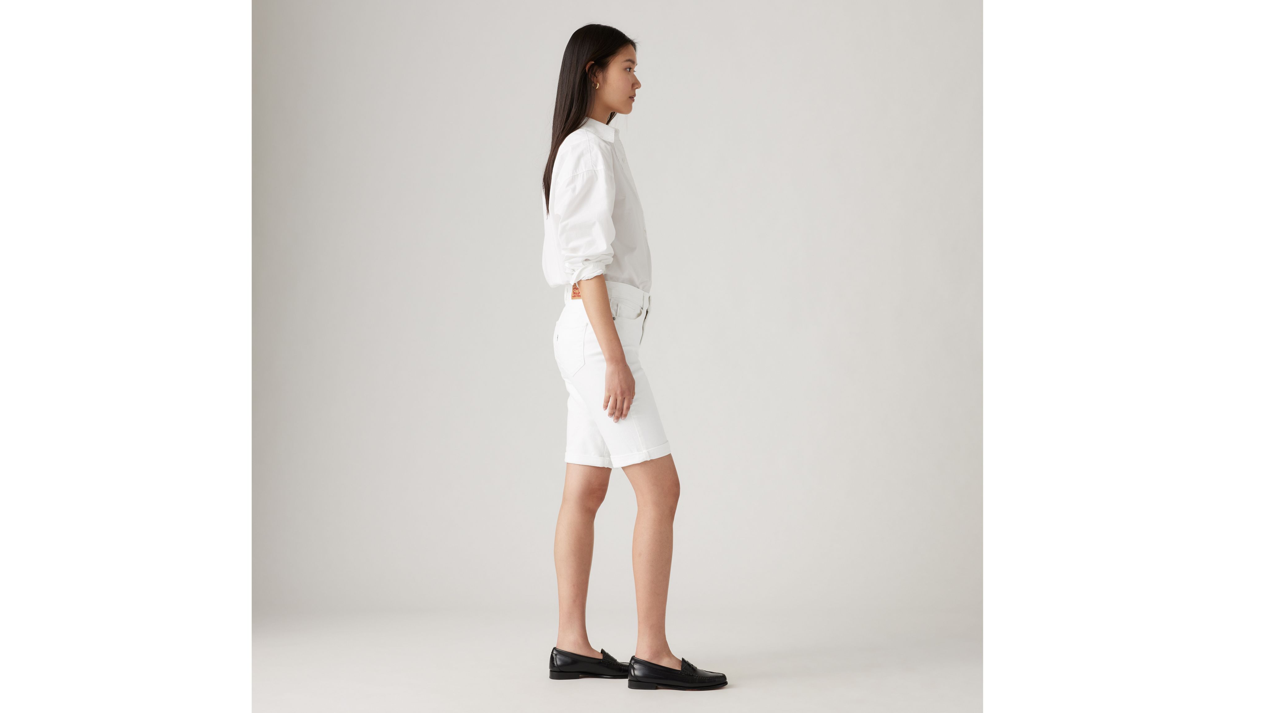 Classic Bermuda Denim Women's Shorts White Levi's® US