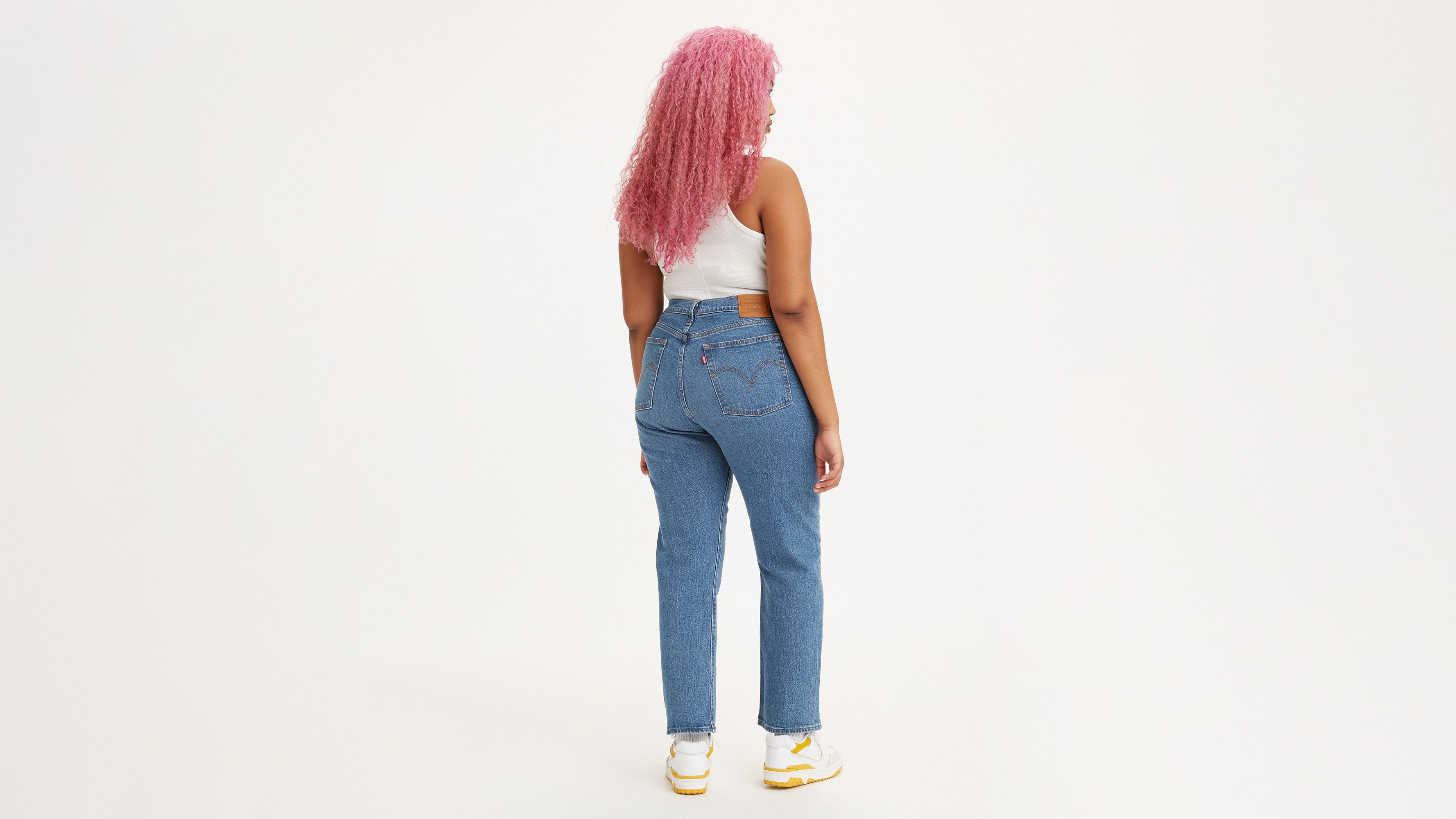 Wedgie Straight Jeans Blue Levi's® IT