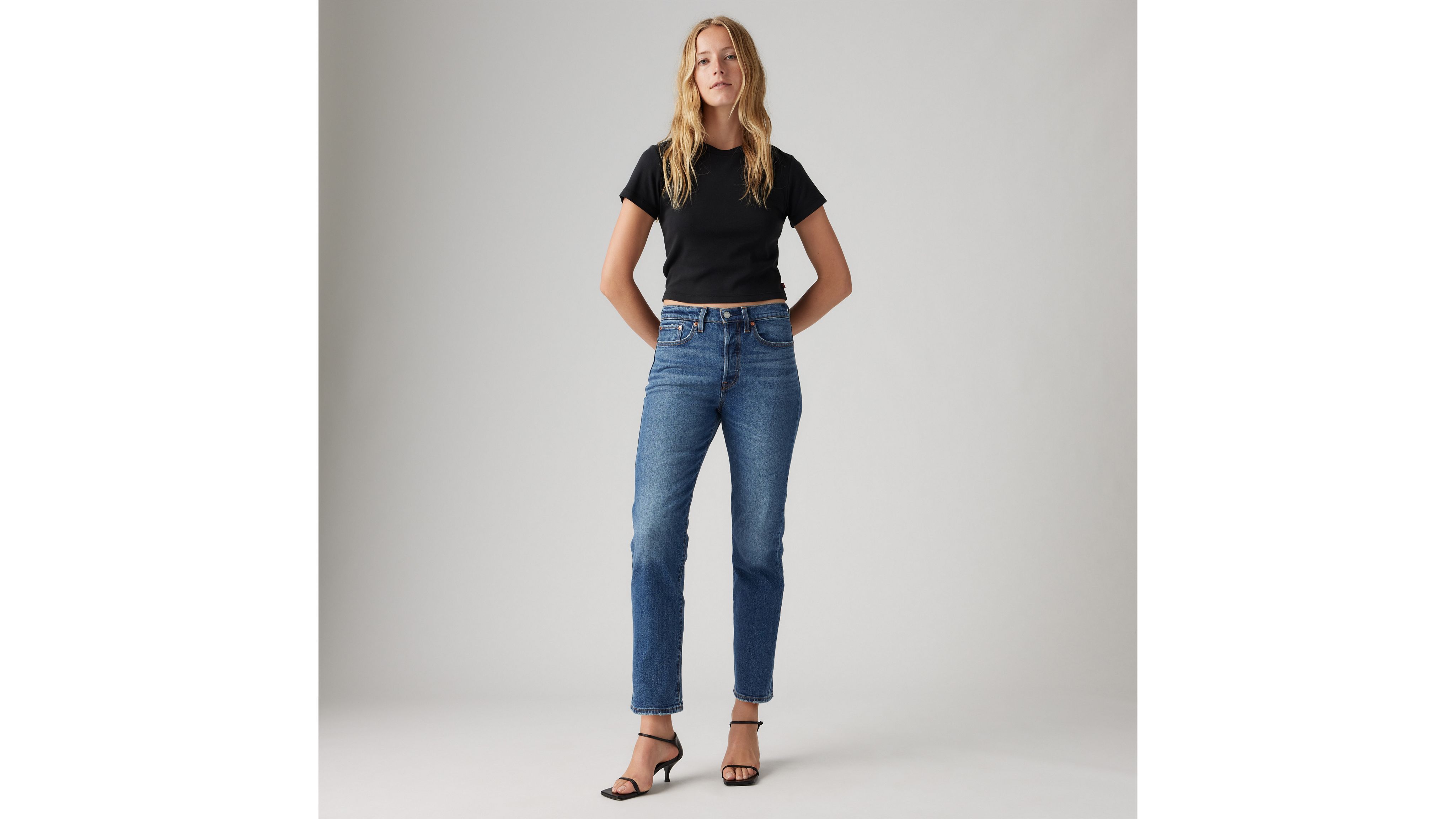 Wedgie Straight Jeans Blue Levi's® GB