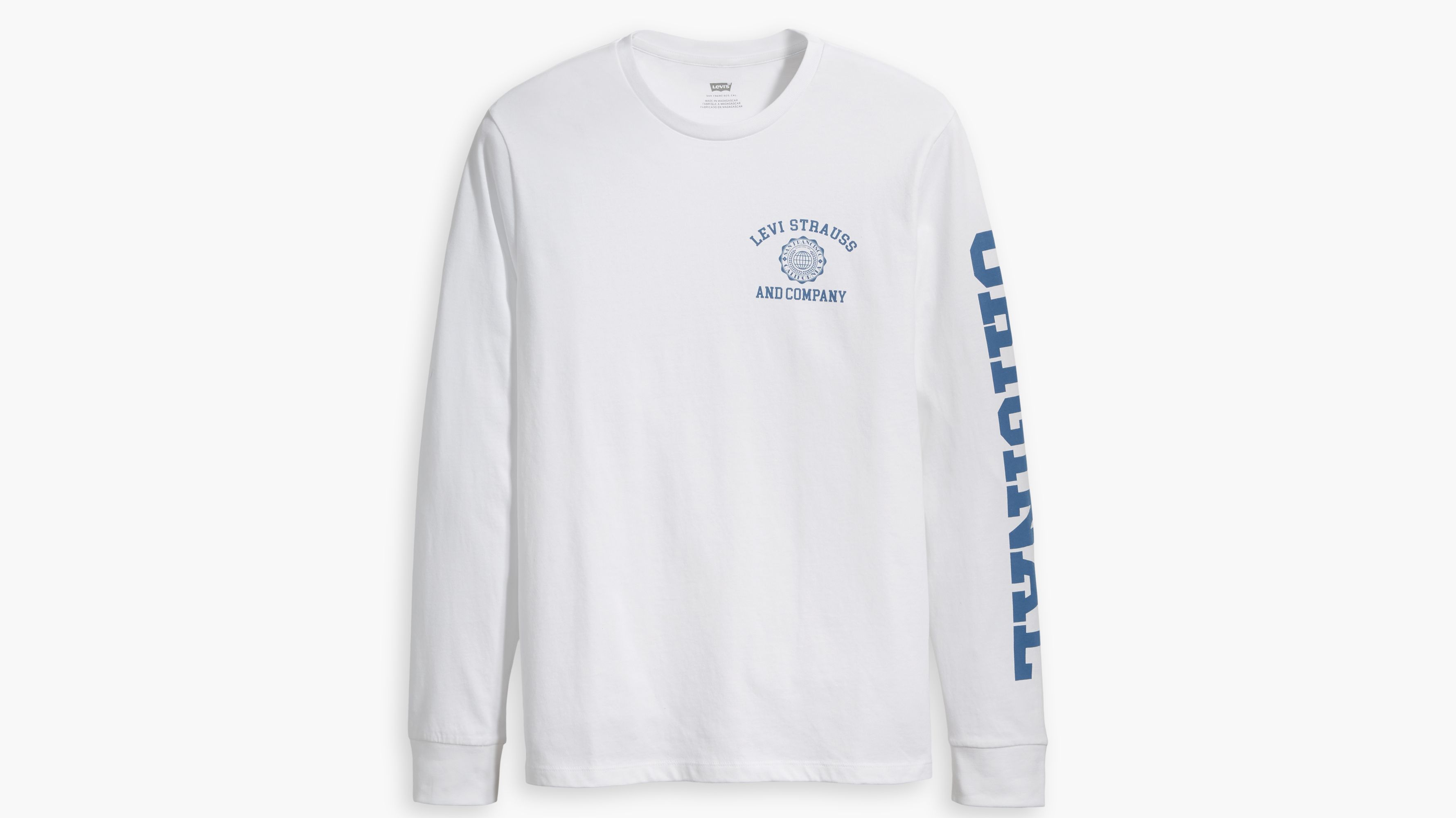 Long Sleeve Graphic Setin Shirt White Levi's® US