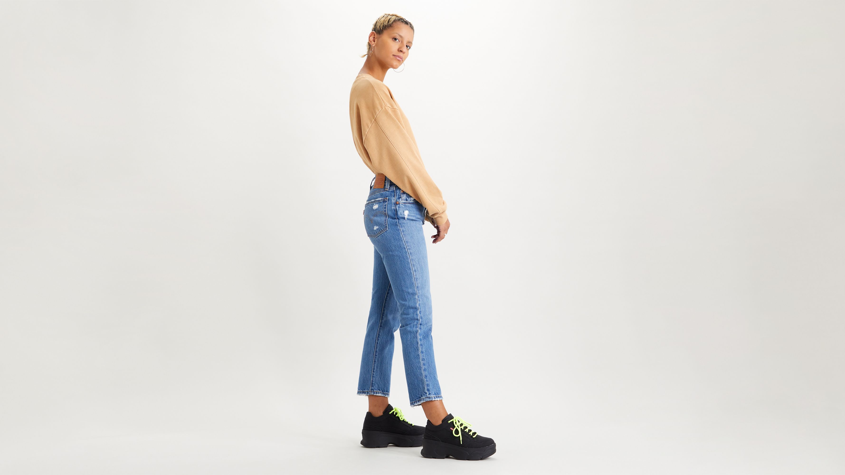 Levi's 501® Crop Jeans Blue Levi's® GB