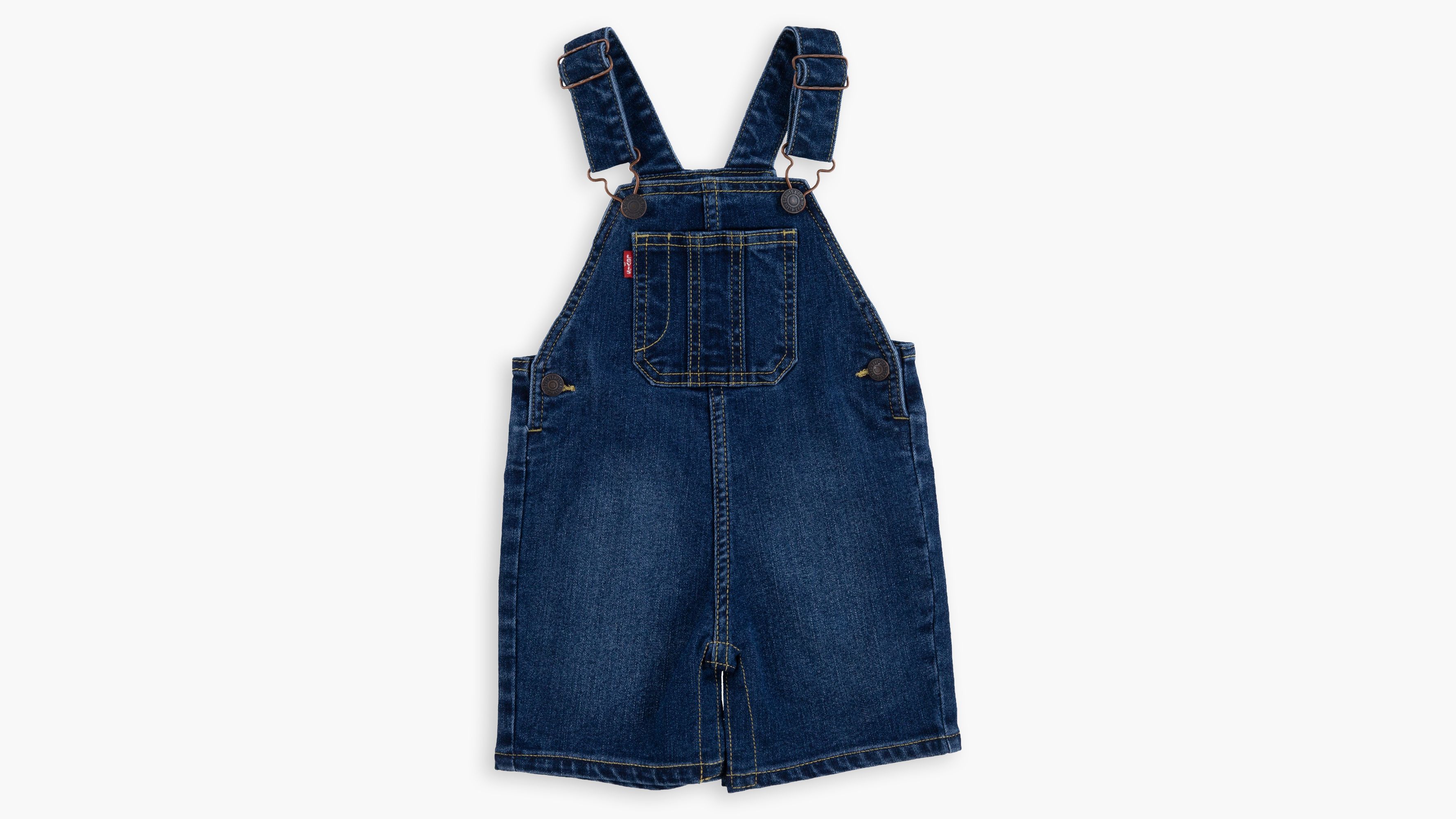 Baby Boys 1224m Denim Shortalls Medium Wash Levi's® US