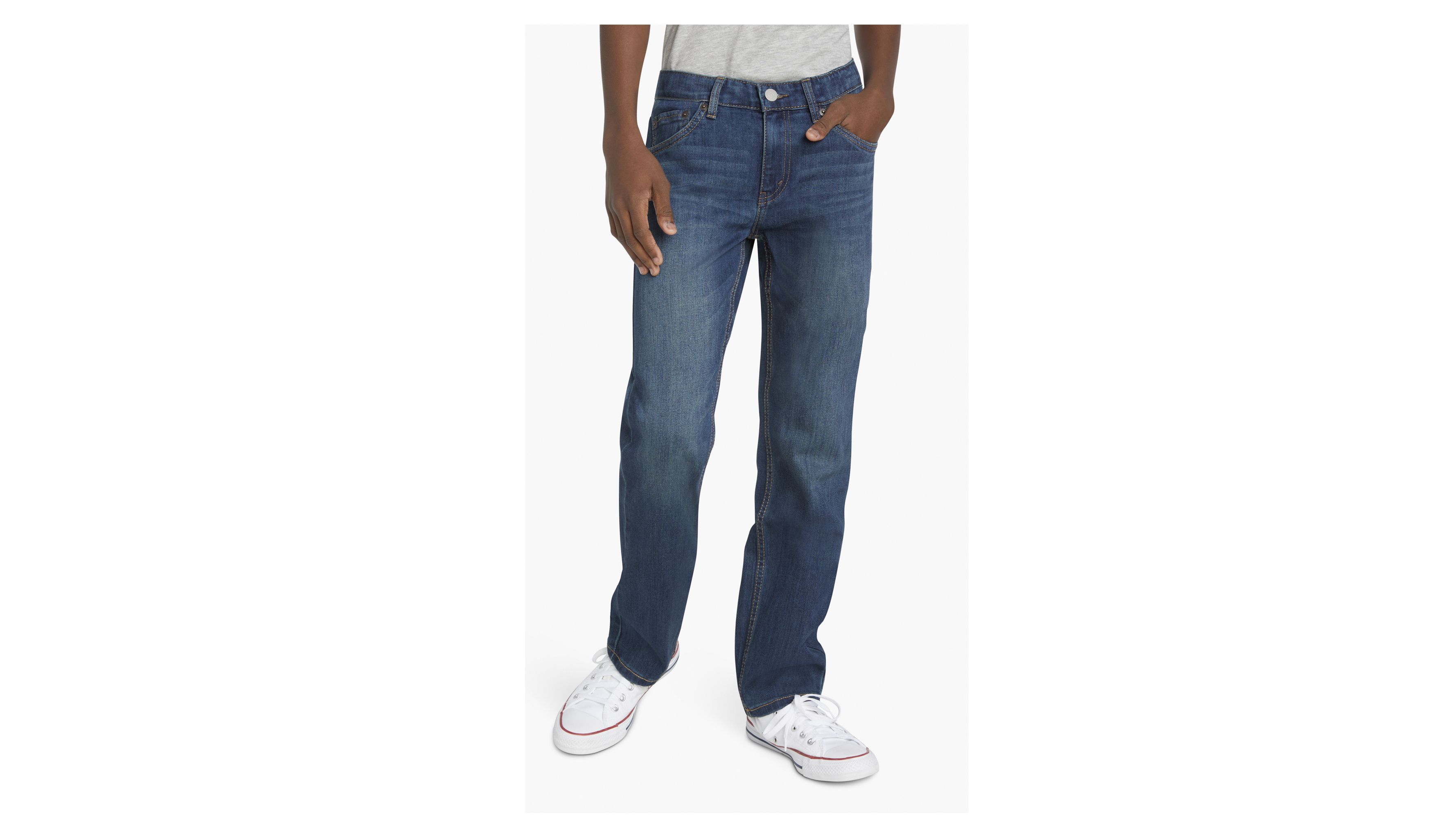 511™ Slim Fit Performance Big Boys Jeans 820 Medium Wash Levi's® US