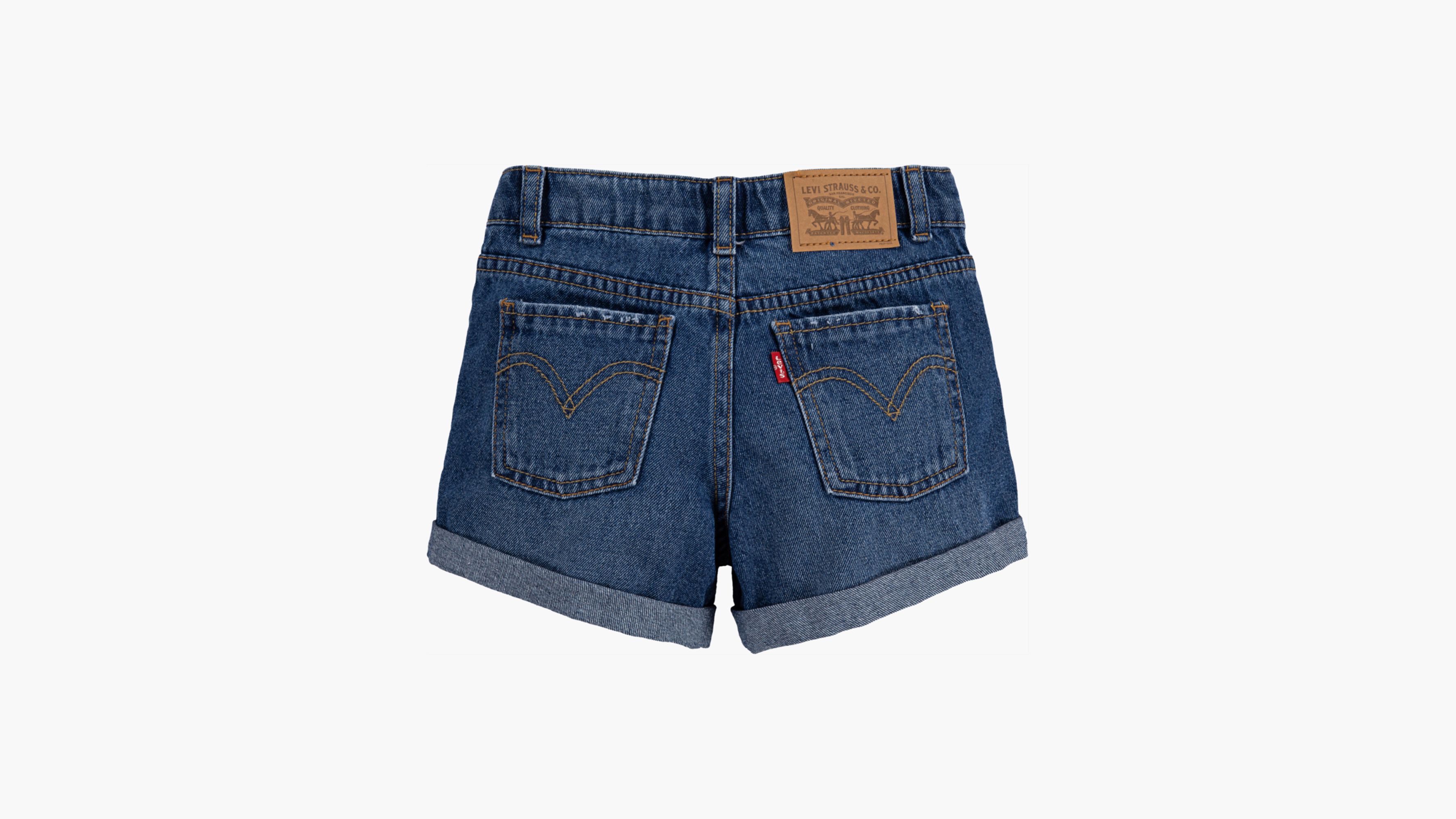 Girlfriend Shorty Shorts Little Girls 46x Medium Wash Levi's® US