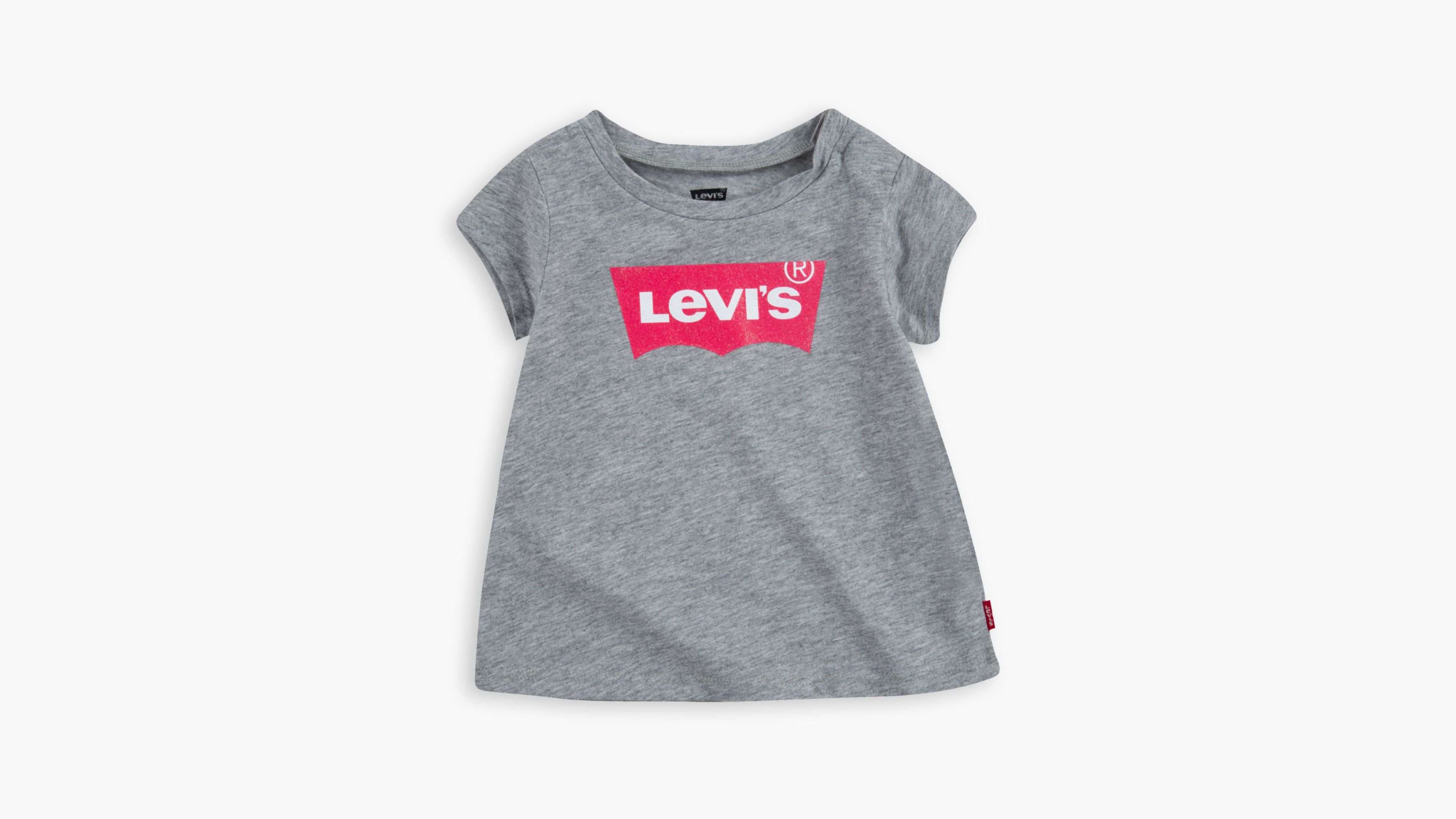 Levi’s® Logo Tshirt Baby Girls 1224m Grey Levi's® US