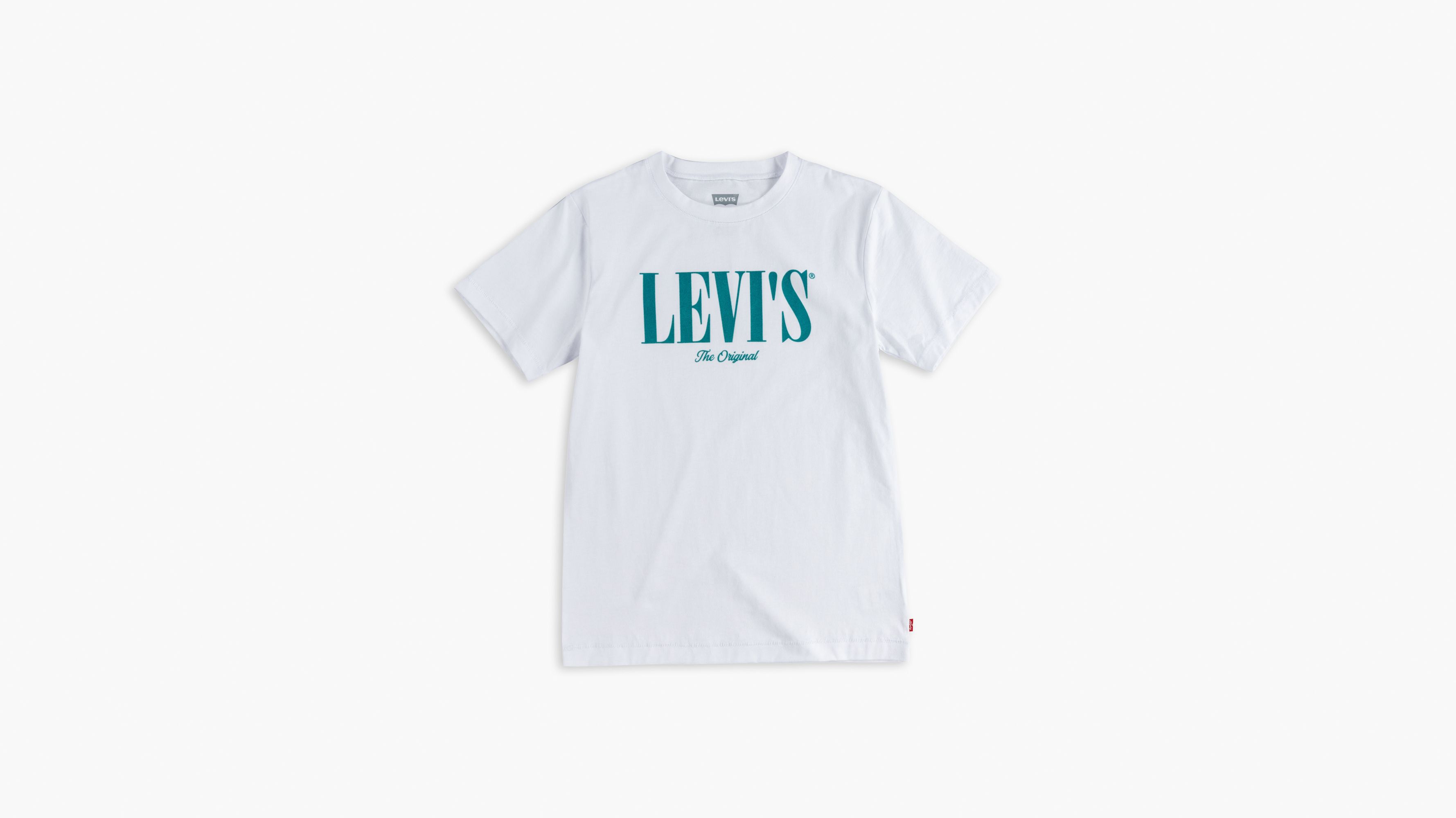 Big Boys Sxl Graphic Tee Shirt White Levi's® US