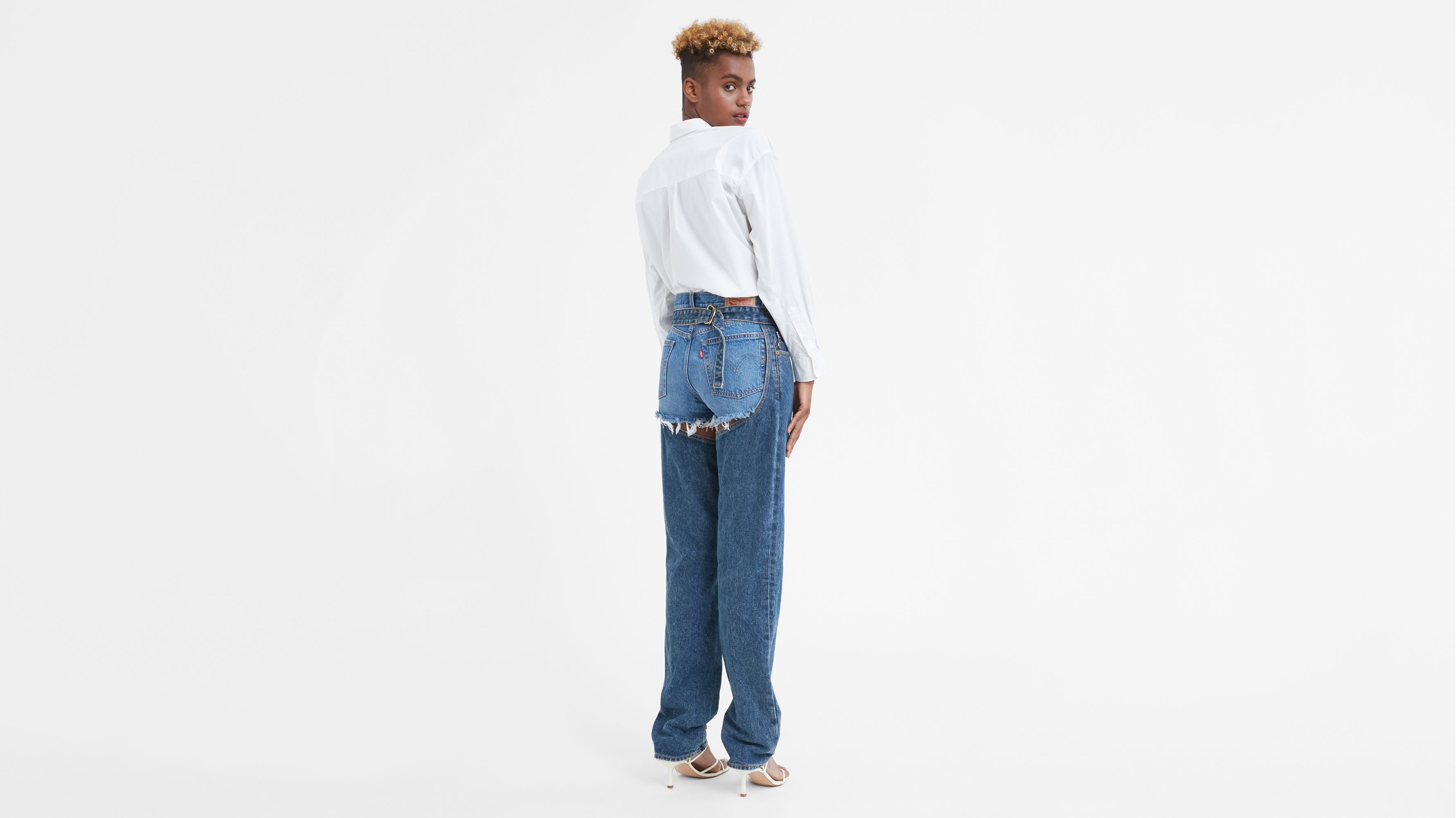 Levi's® Pride Denim Chaps Medium Wash Levi's® US