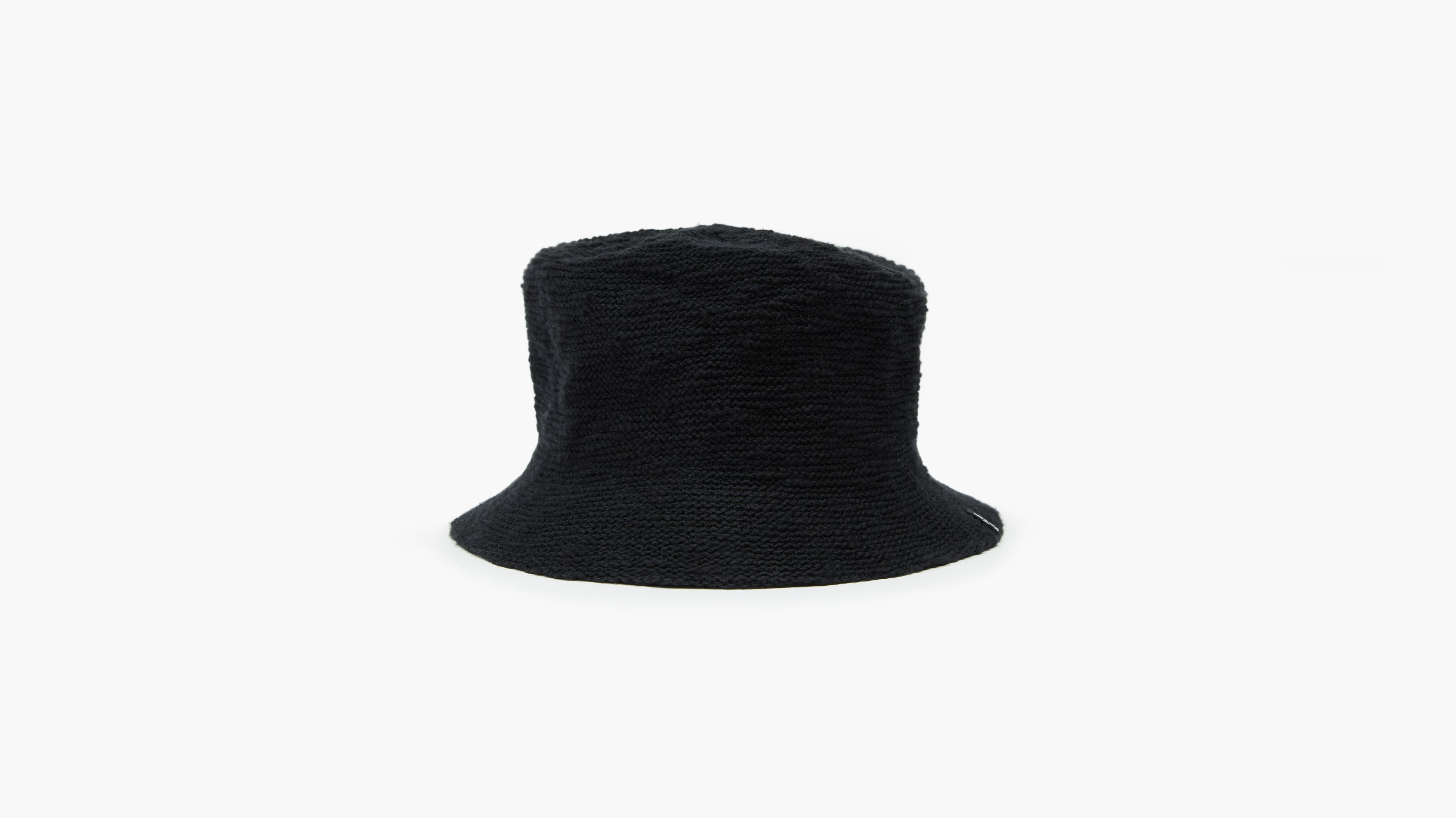 Slub Knit Bucket Hat Black Levi's® US