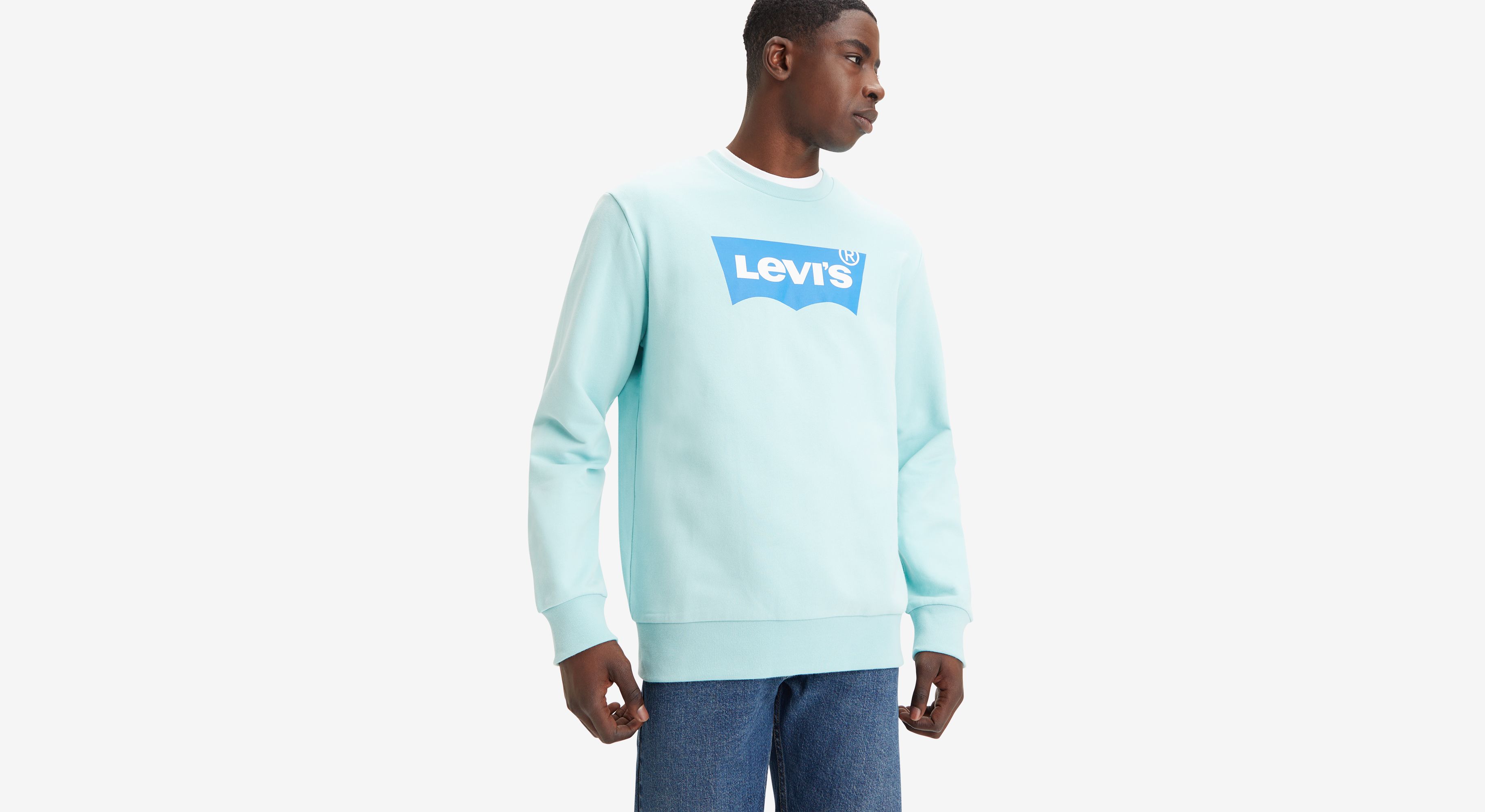 Standard Graphic Crewneck Sweatshirt Blue Levi's® HU