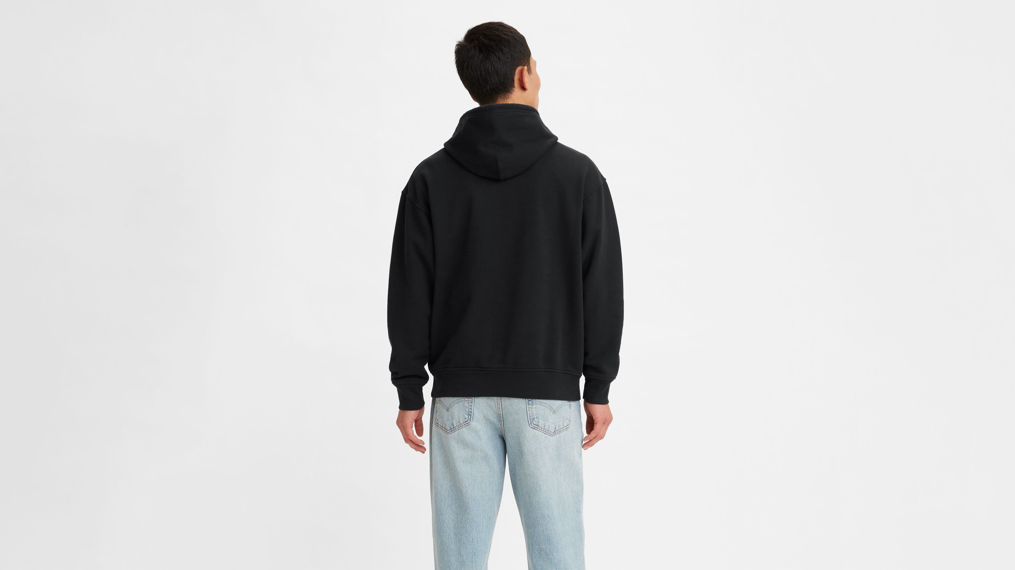 Relaxed Fit Graphic Hoodie Black Levi's® BG